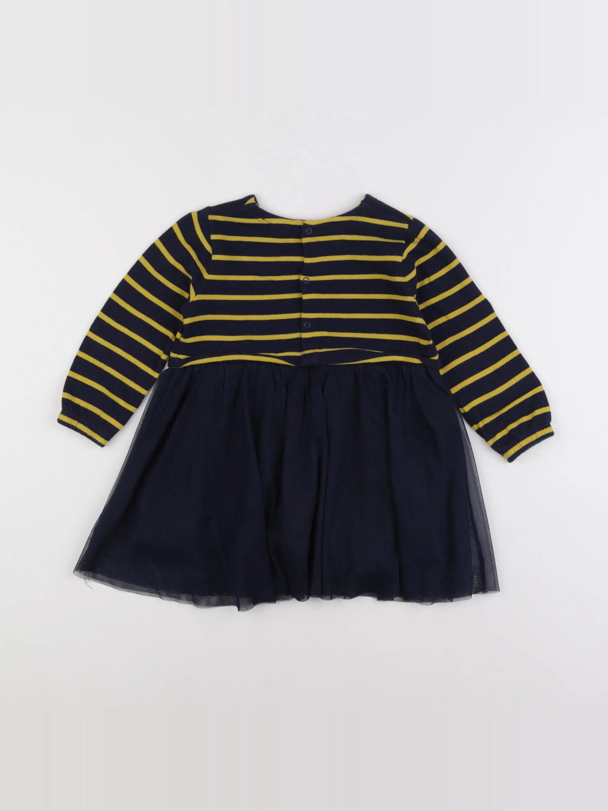Boutchou - robe bleu, jaune - 18 mois