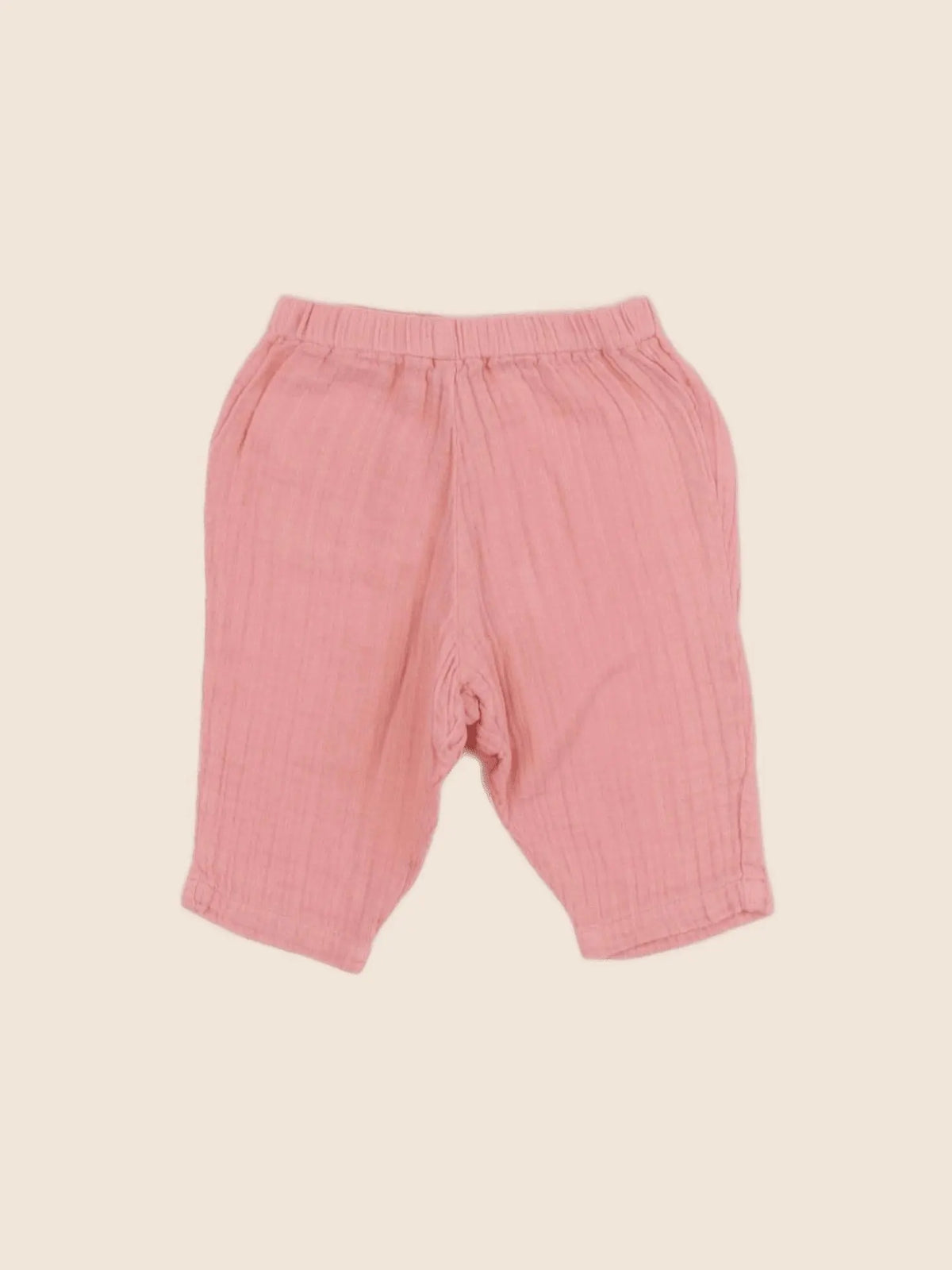 Bonton - pantalon rose - 3 mois