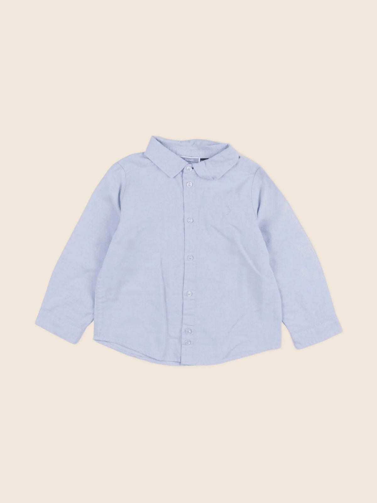 Jacadi - chemise bleu - 24 mois