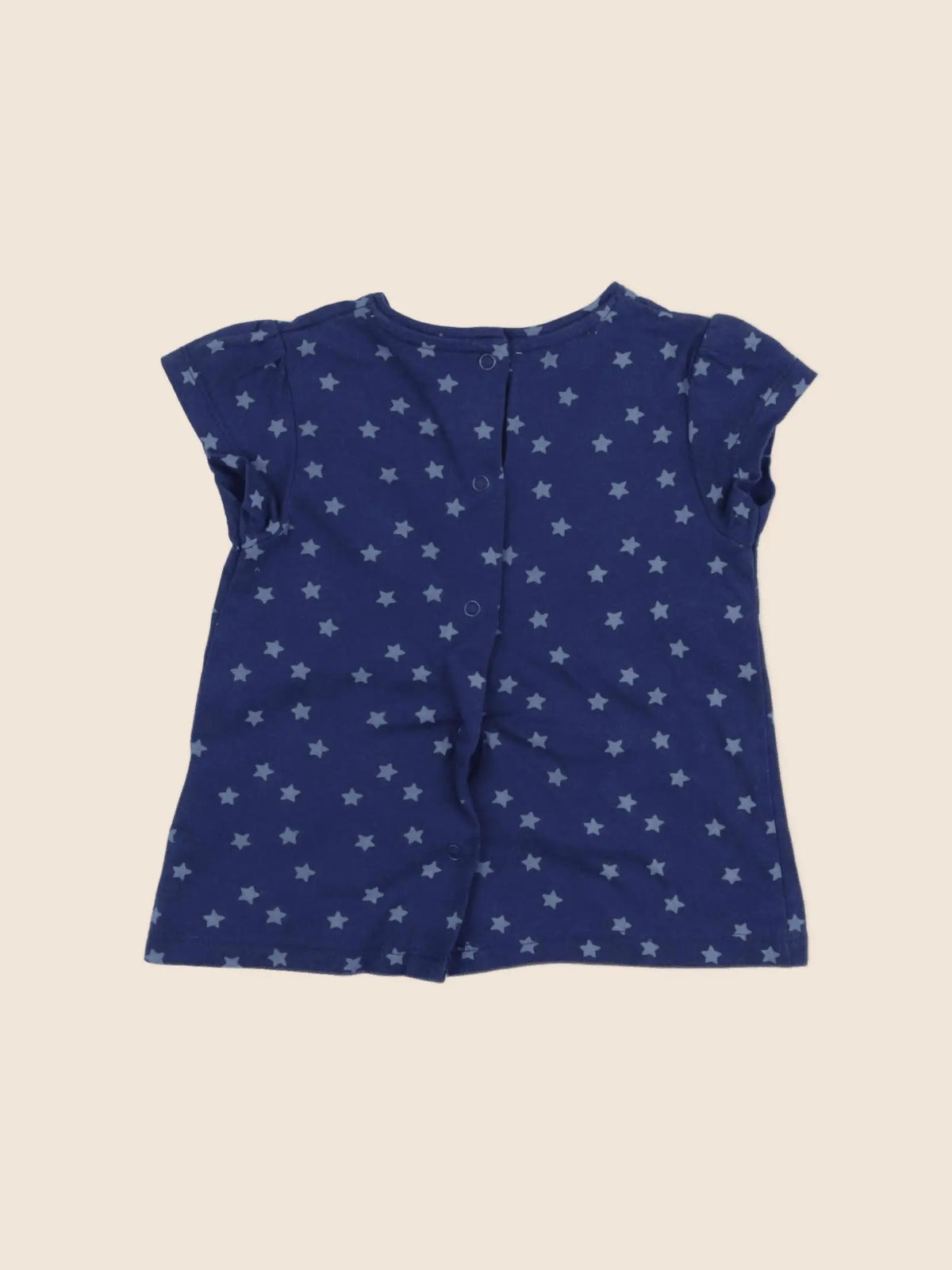 Vertbaudet - tee-shirt bleu - 9 mois