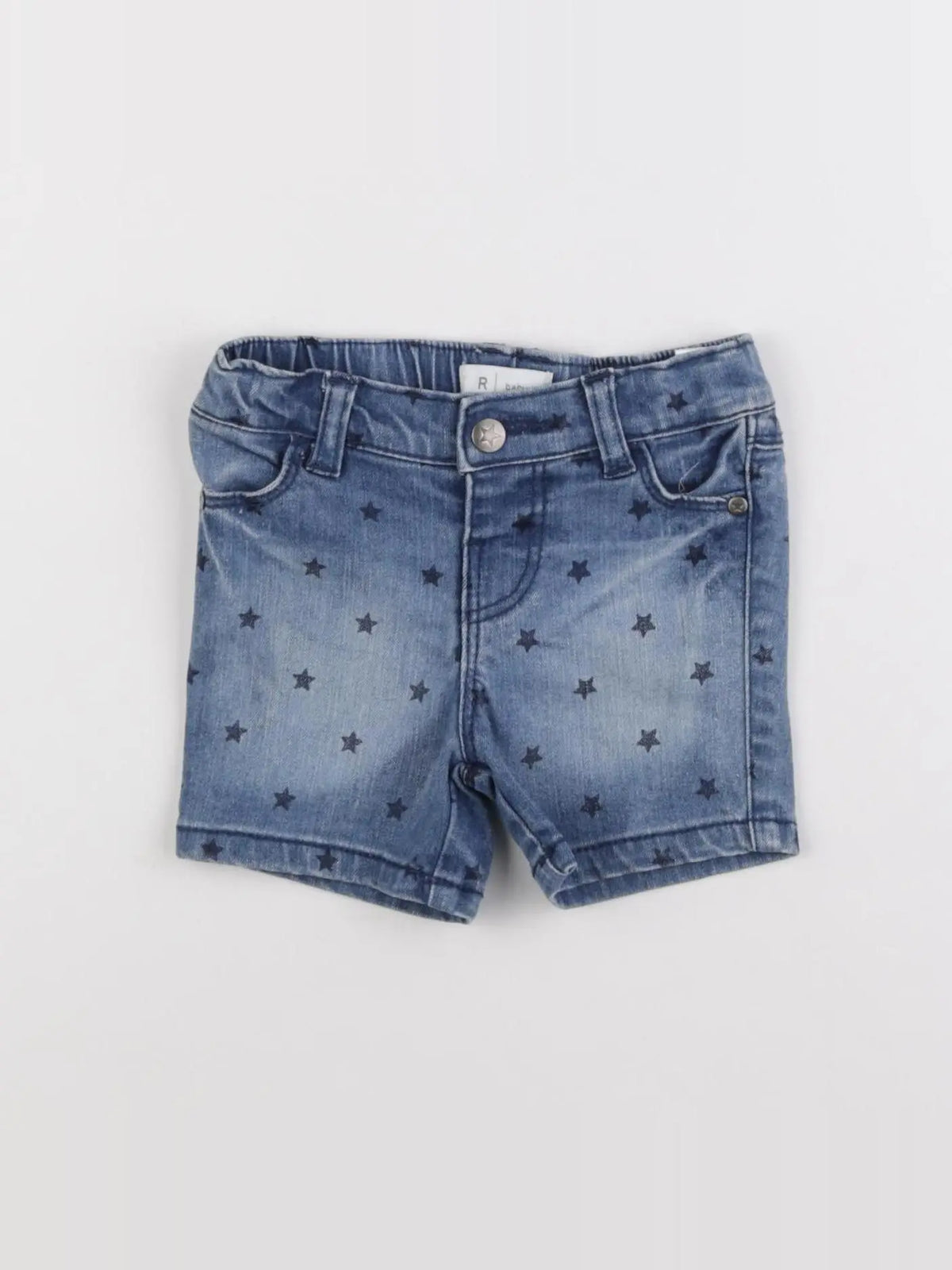 La Redoute - short bleu - 6 mois