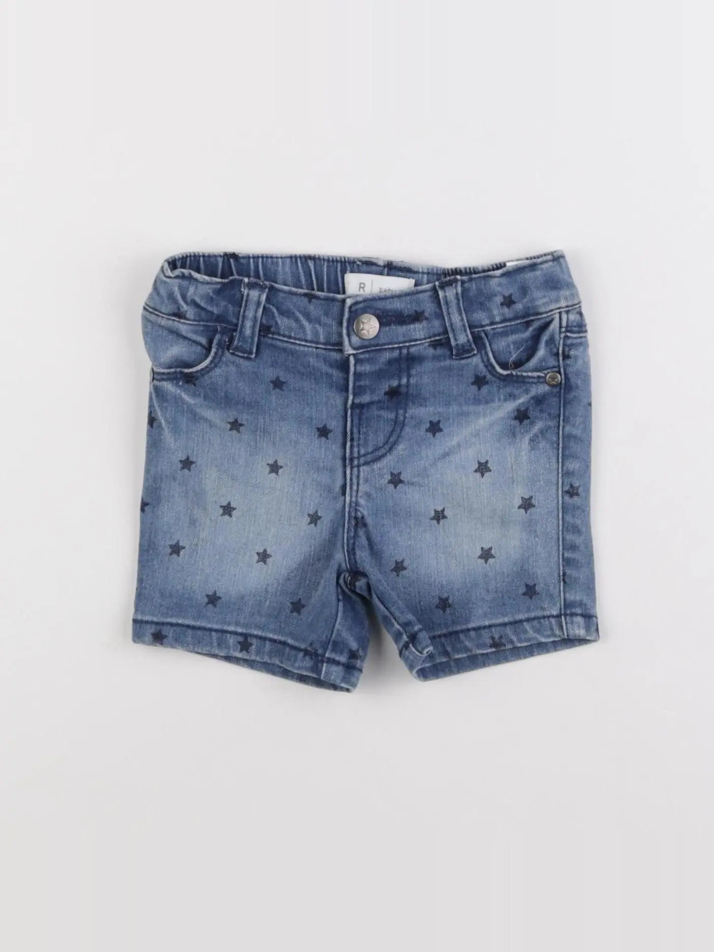 La Redoute - short bleu - 6 mois