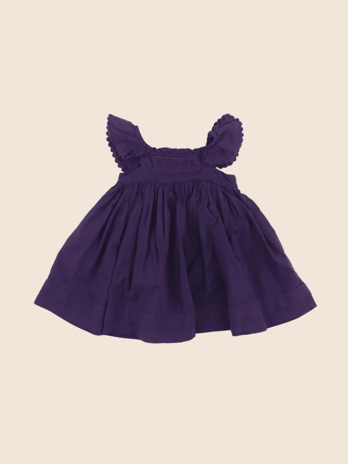 Bonton - robe violet - 6 mois