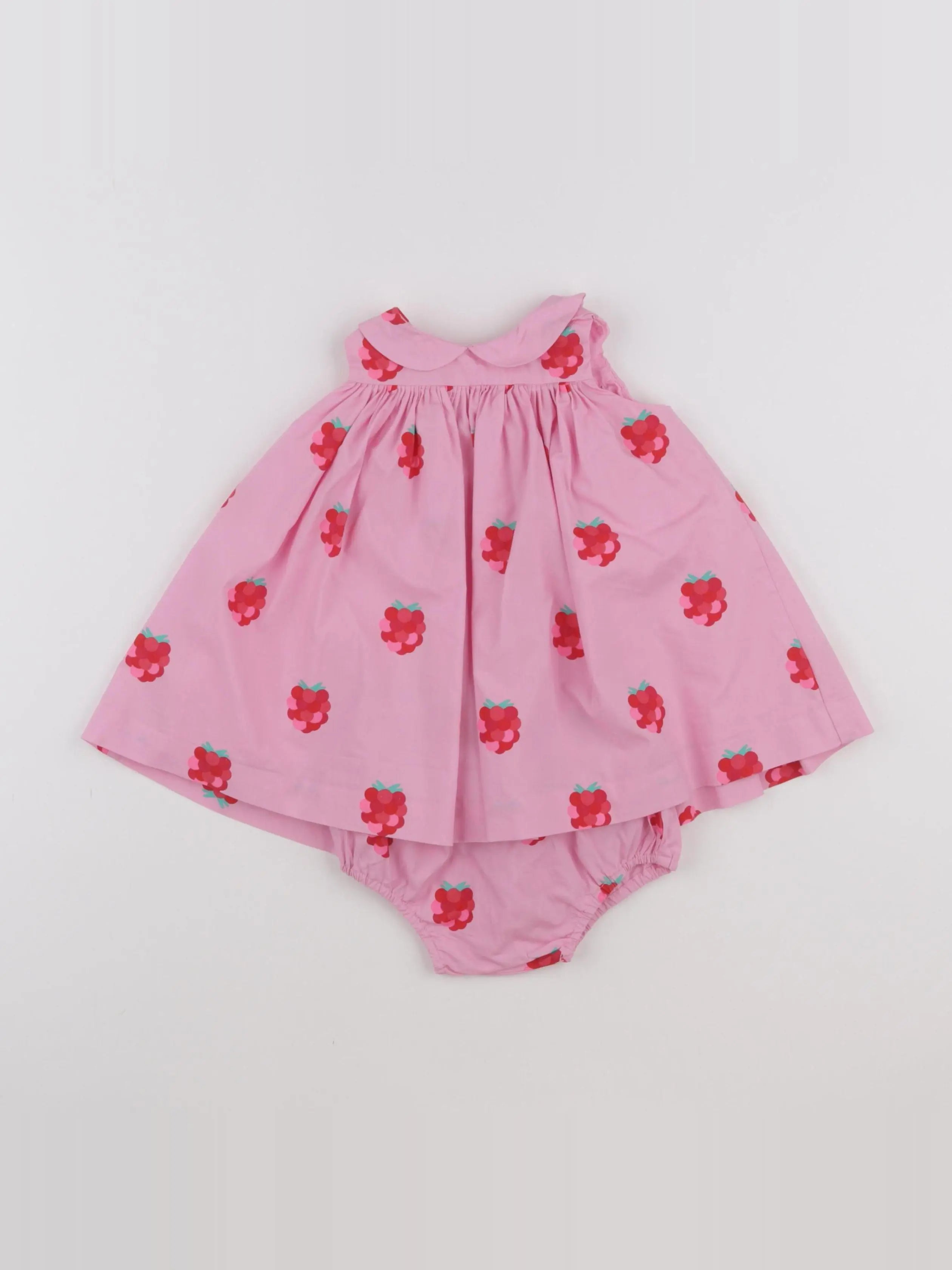 Jacadi - robe rose - 6 mois