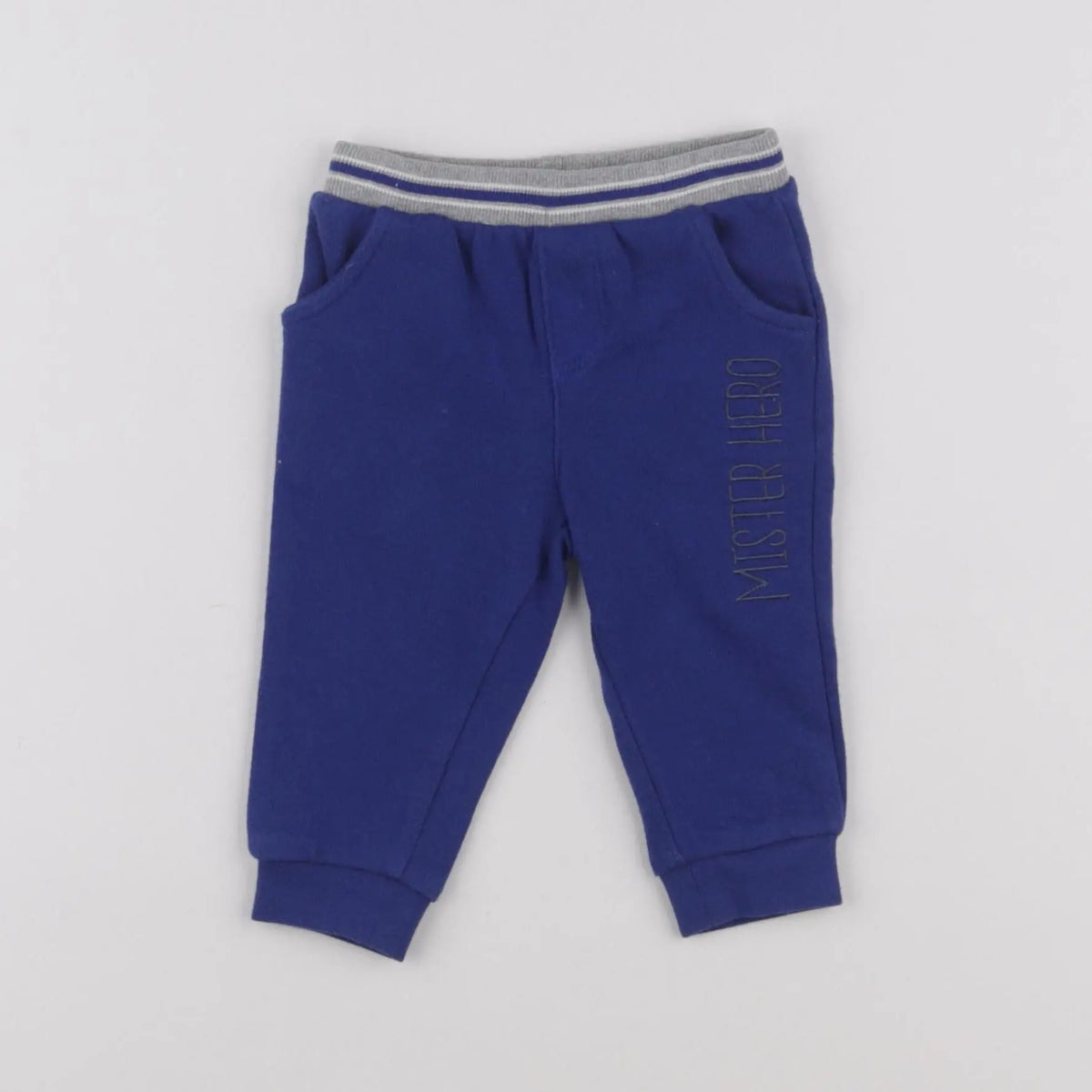Vertbaudet - jogging bleu - 6 mois