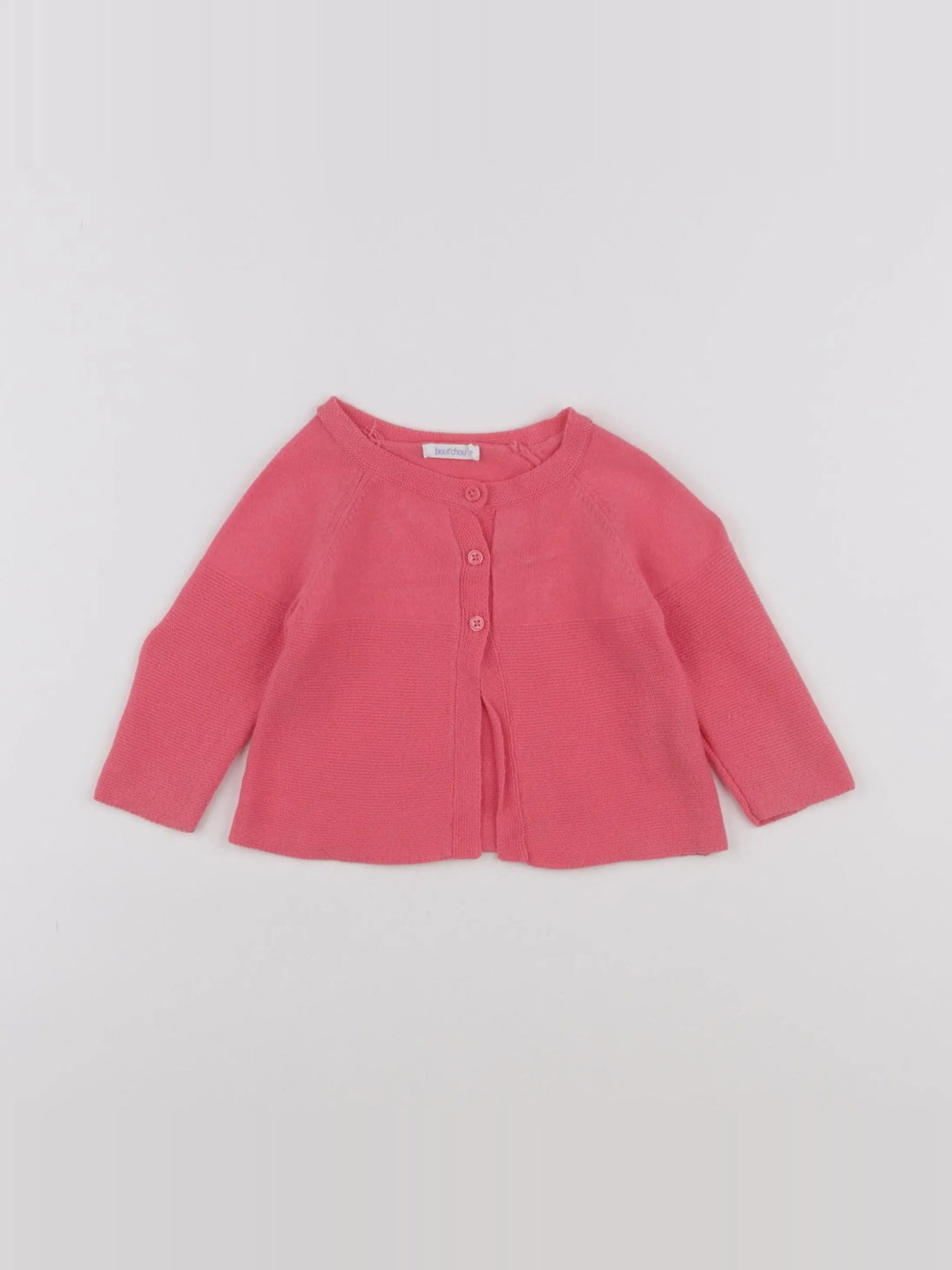 Boutchou - gilet rose - 6 mois