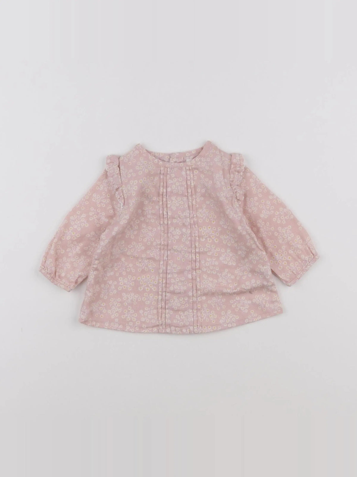 Boutchou - blouse rose - 6 mois