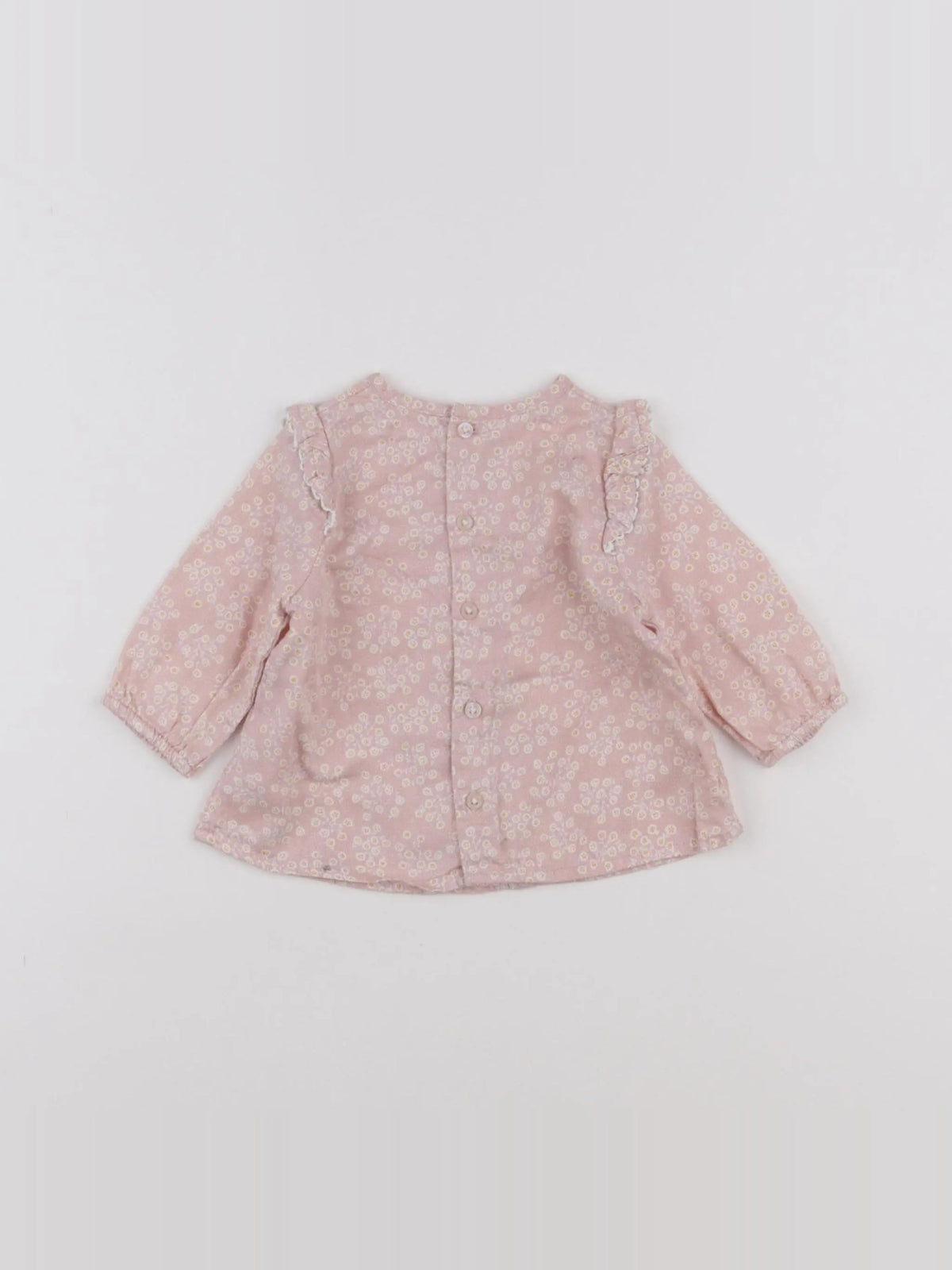Boutchou - blouse rose - 6 mois