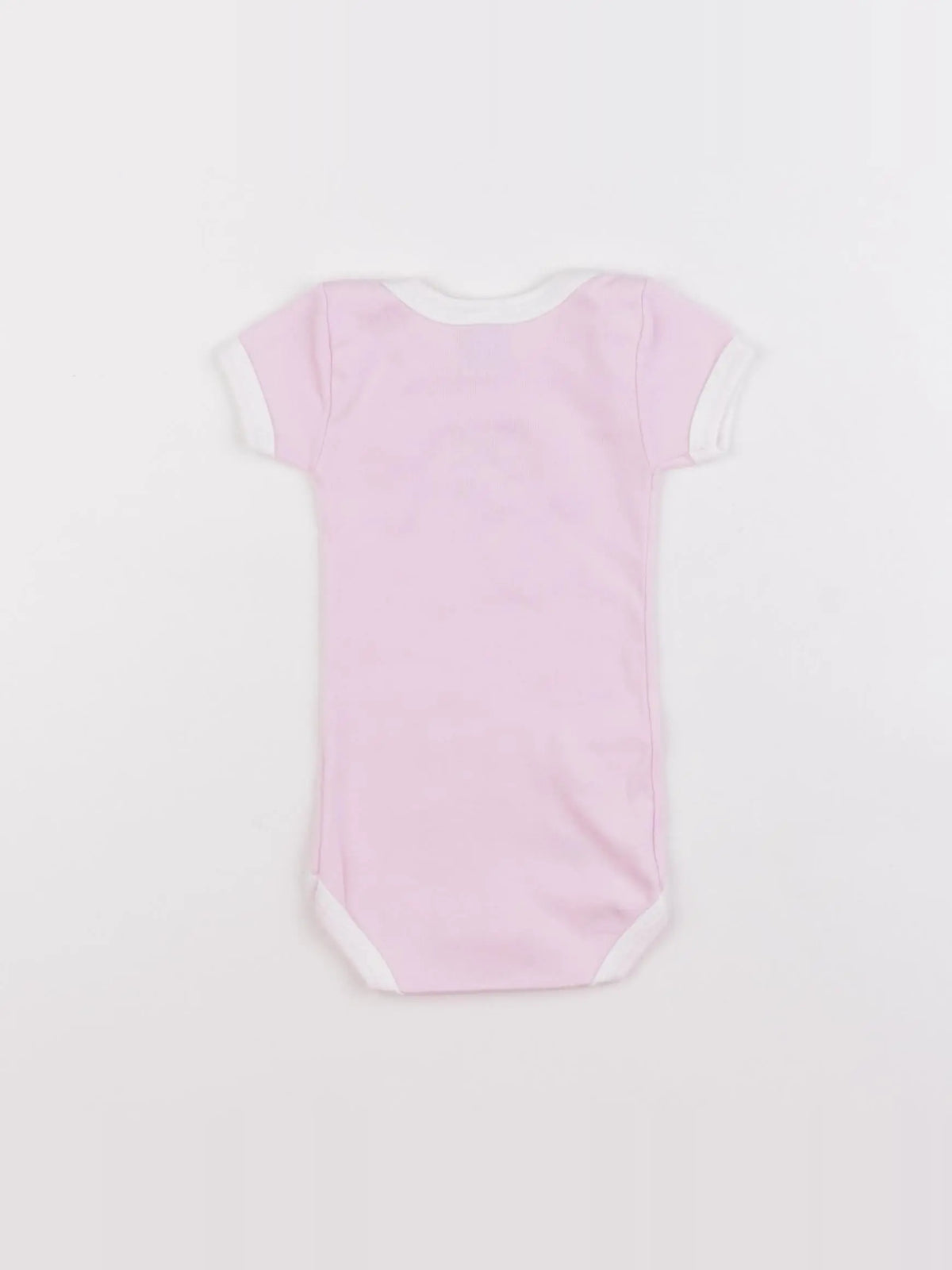 Petit Bateau - body rose - 3 mois