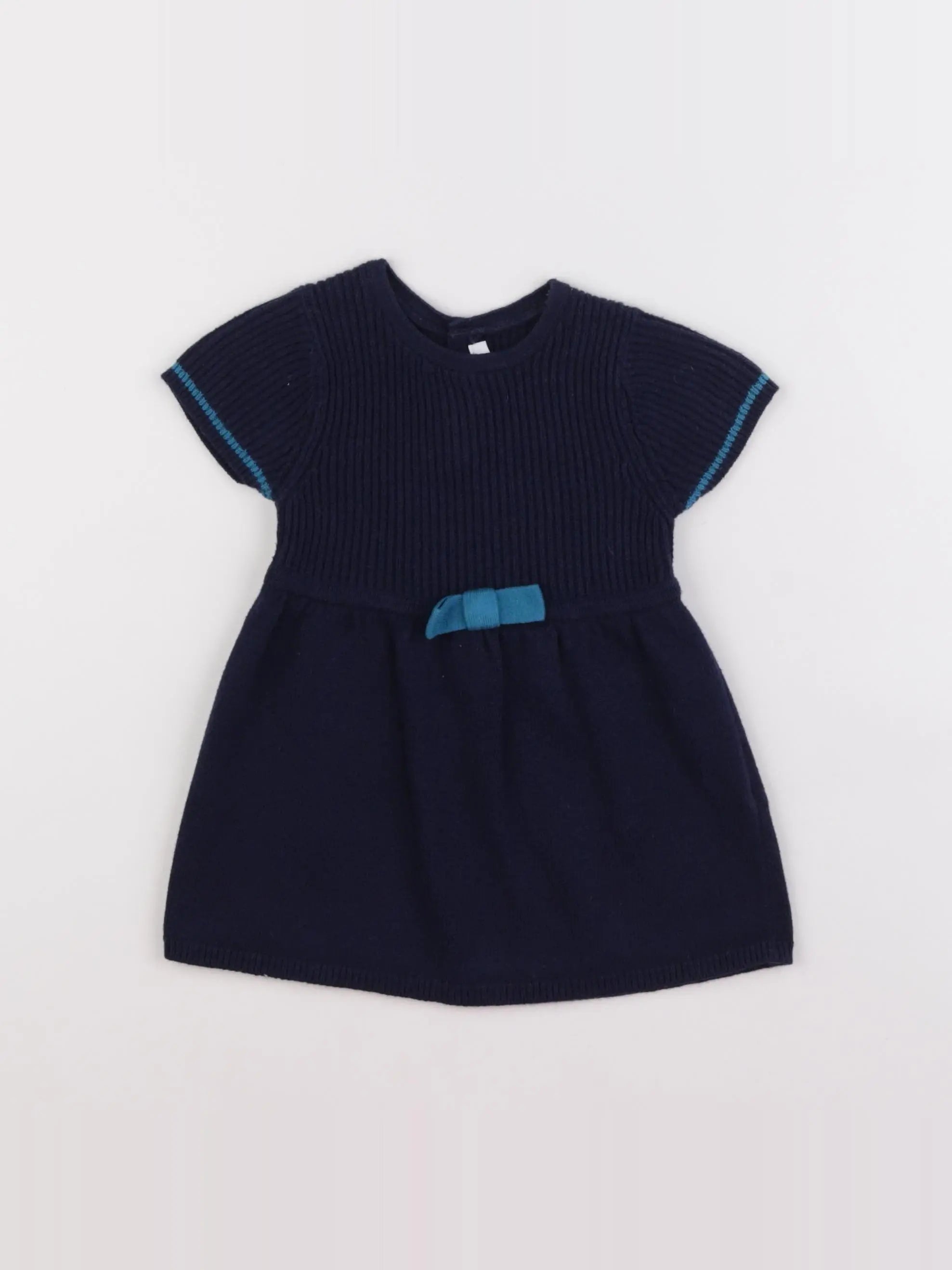 Jacadi - robe bleu - 12 mois