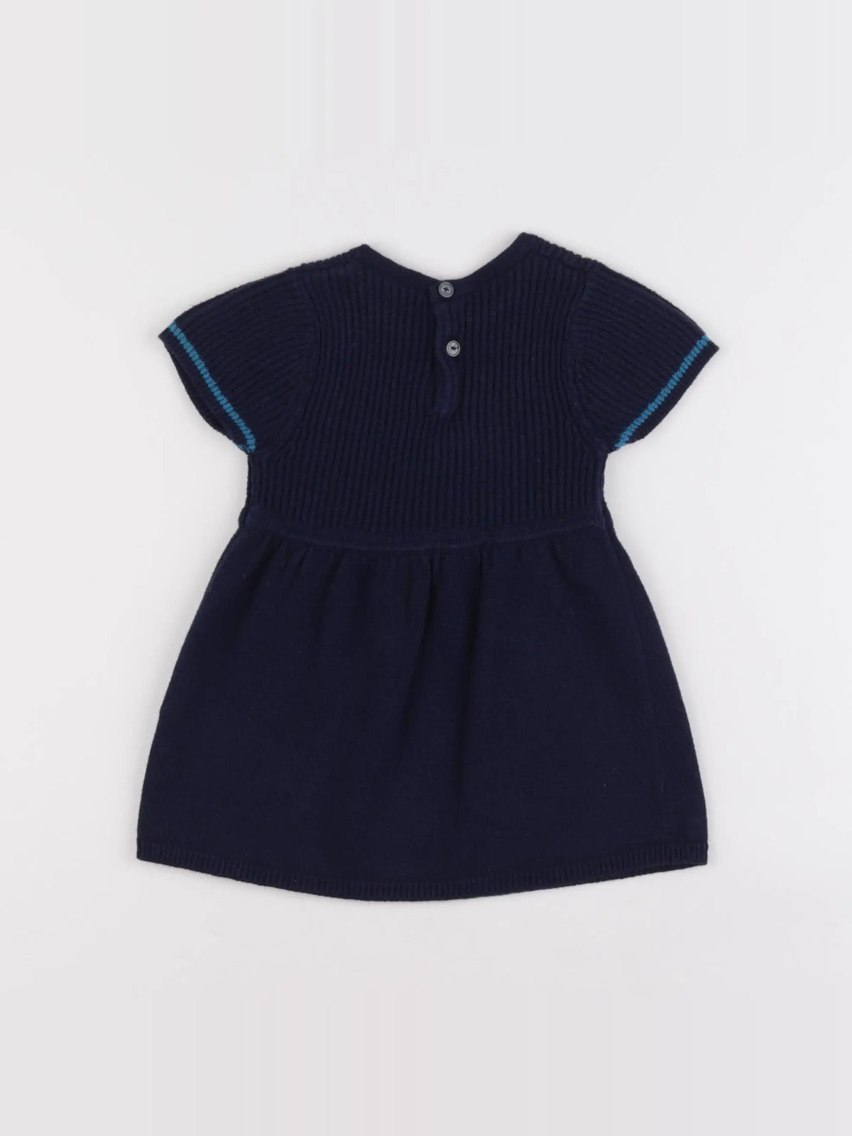 Jacadi - robe bleu - 12 mois