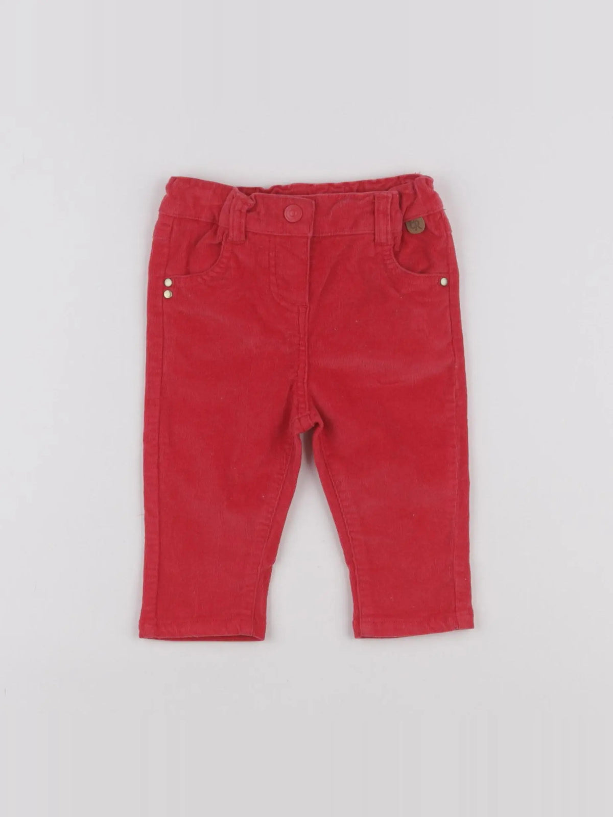 Cadet Rousselle - pantalon rouge - 6 mois