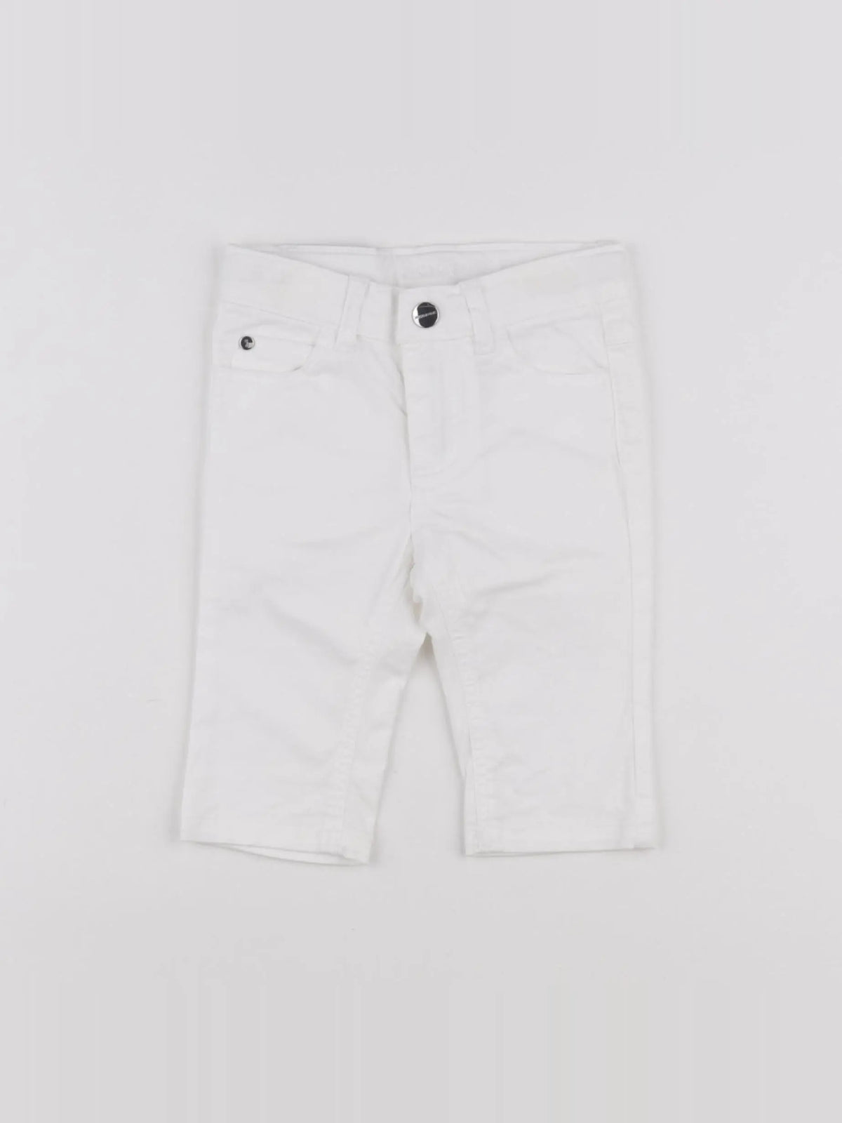 Jacadi - jean blanc - 6 mois