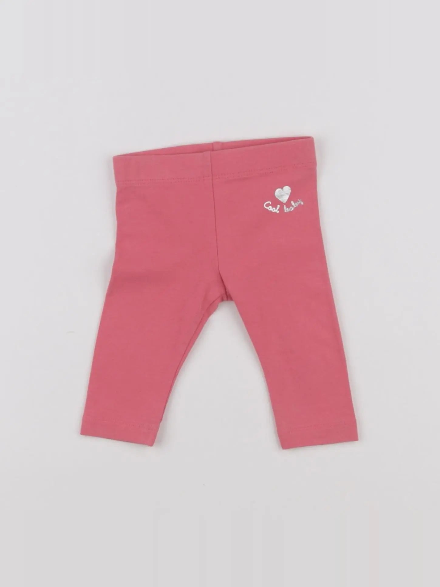 Tape à l'oeil - legging rose - 3 mois