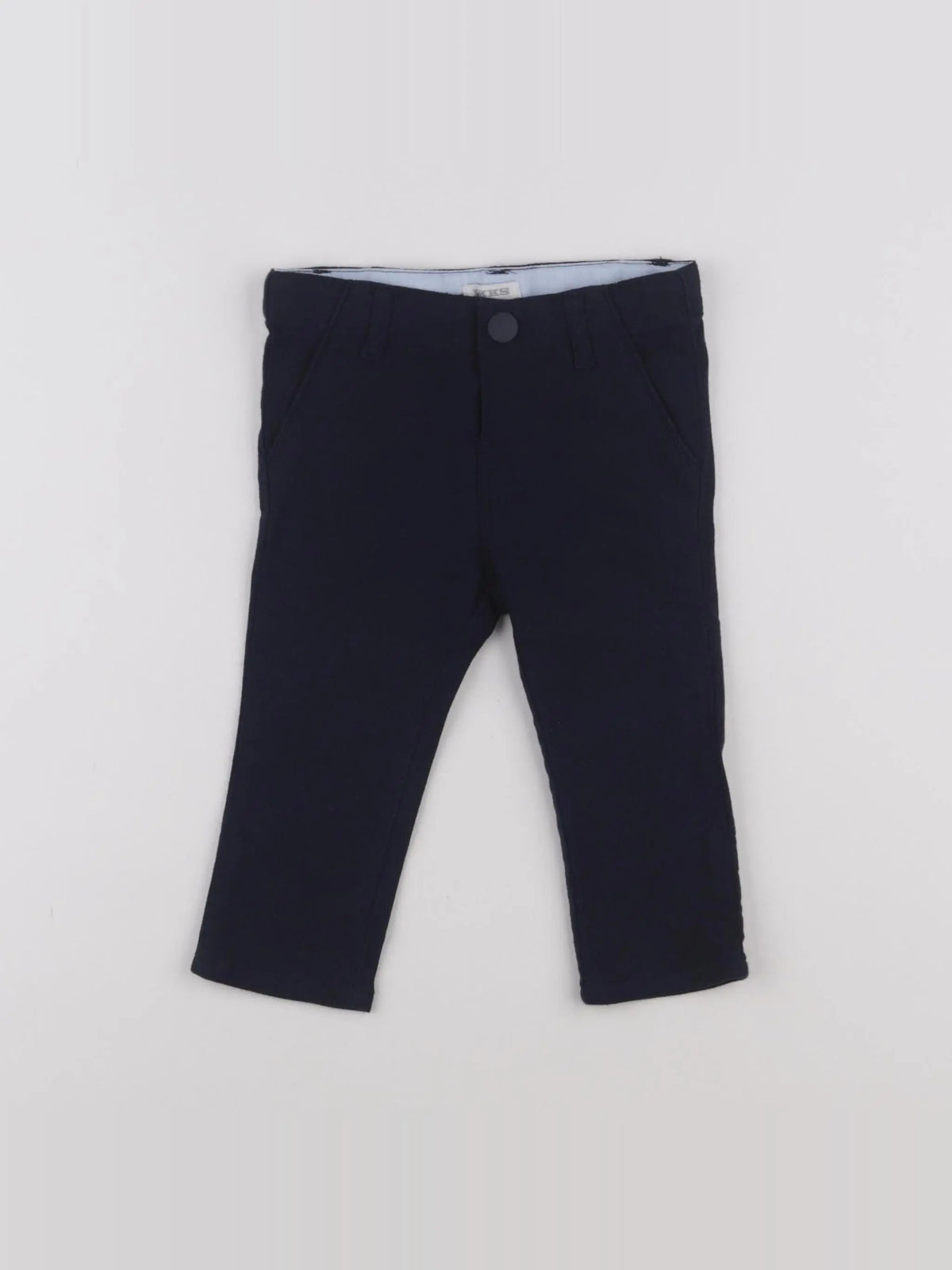 IKKS - pantalon bleu - 12 mois