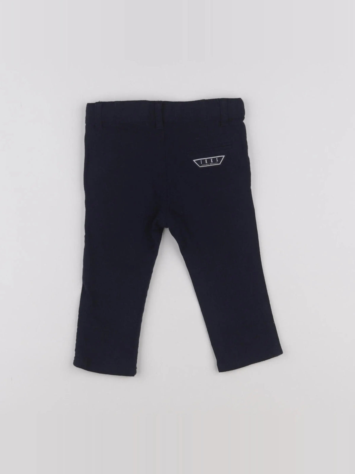 IKKS - pantalon bleu - 12 mois