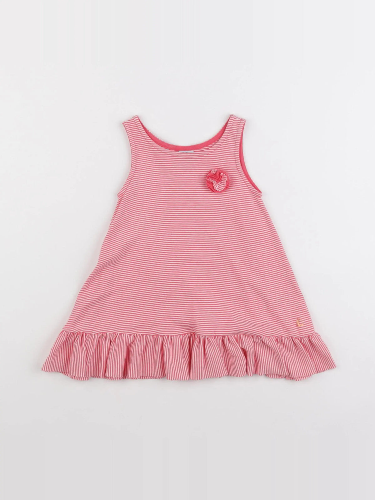 Petit Bateau - robe rose - 18 mois