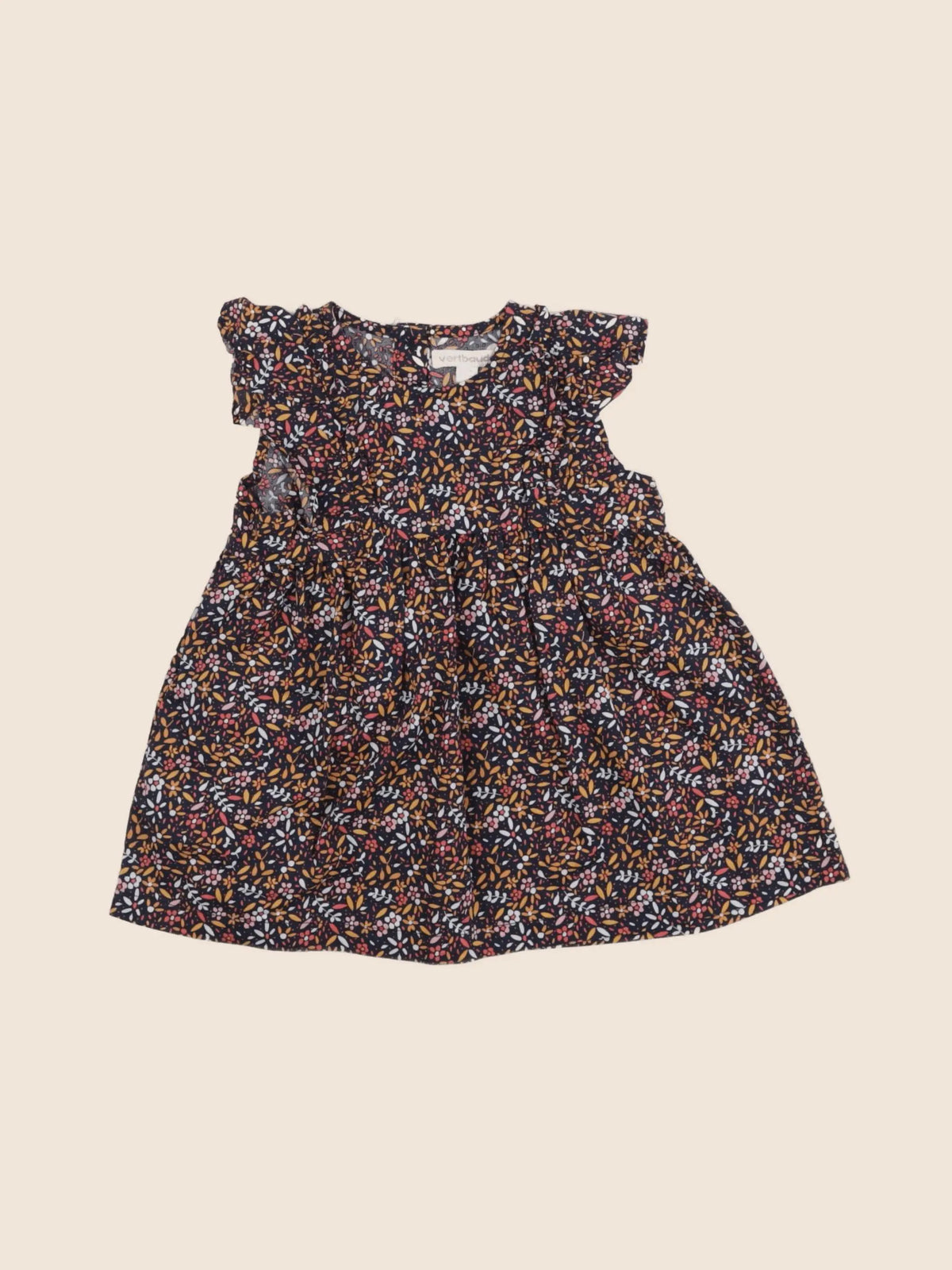 Vertbaudet - robe multicolore - 6 mois