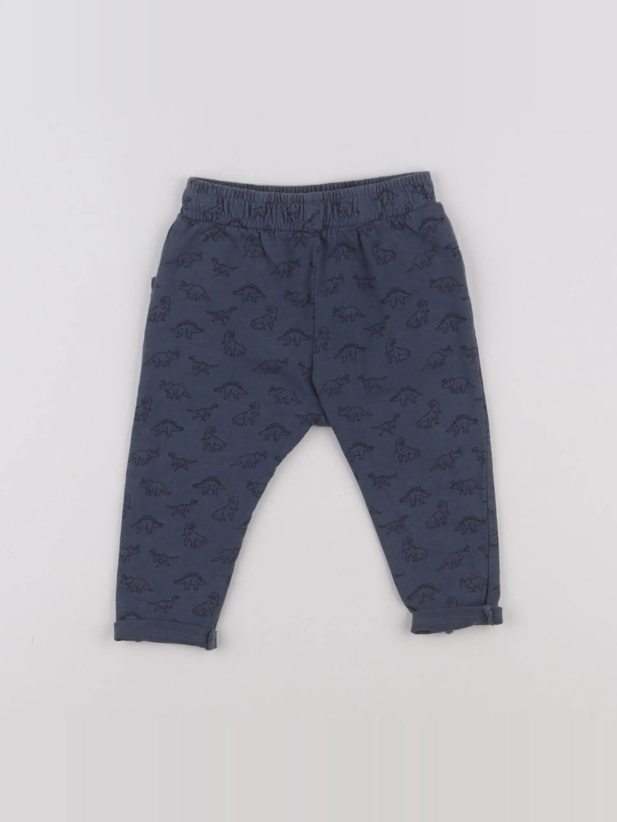 Vertbaudet - pantalon bleu - 9 mois