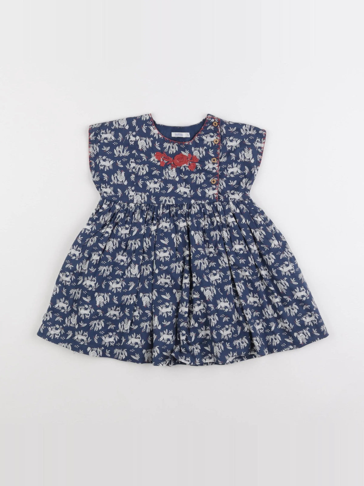 Boutchou - robe bleu - 18 mois