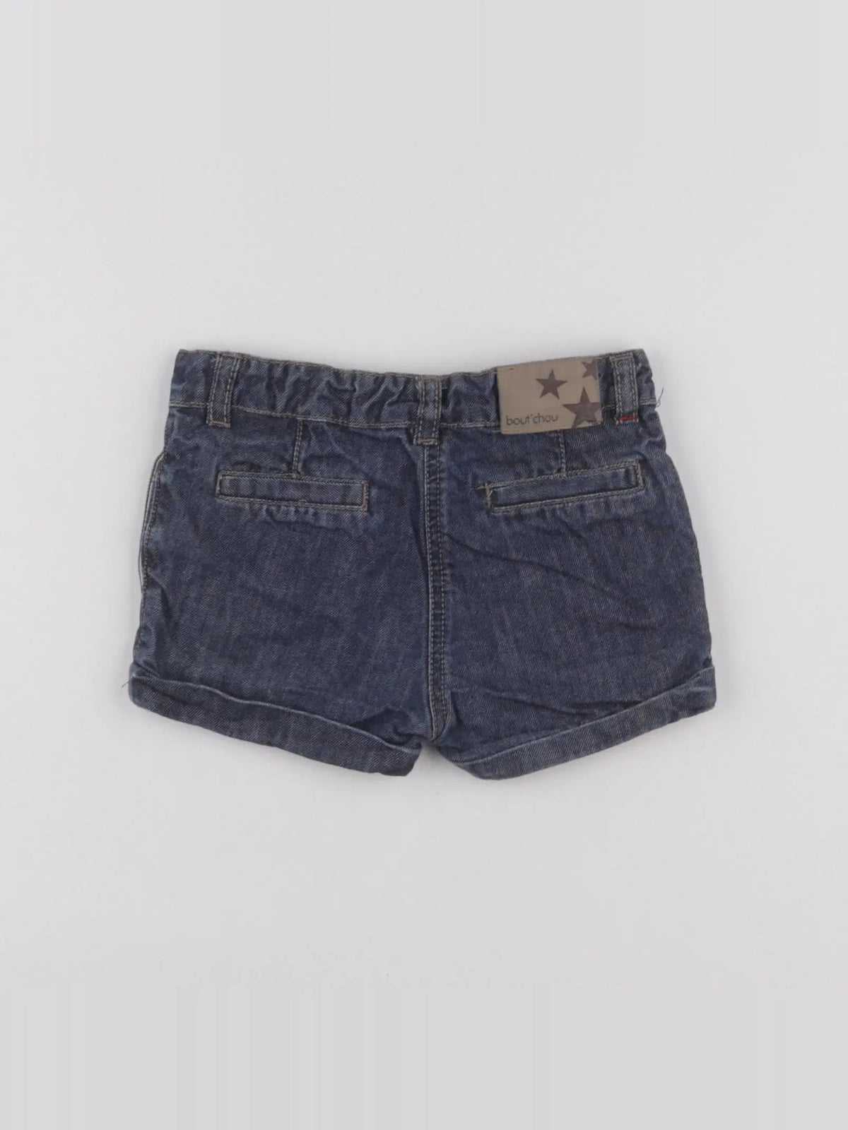 Boutchou - short bleu - 9 mois