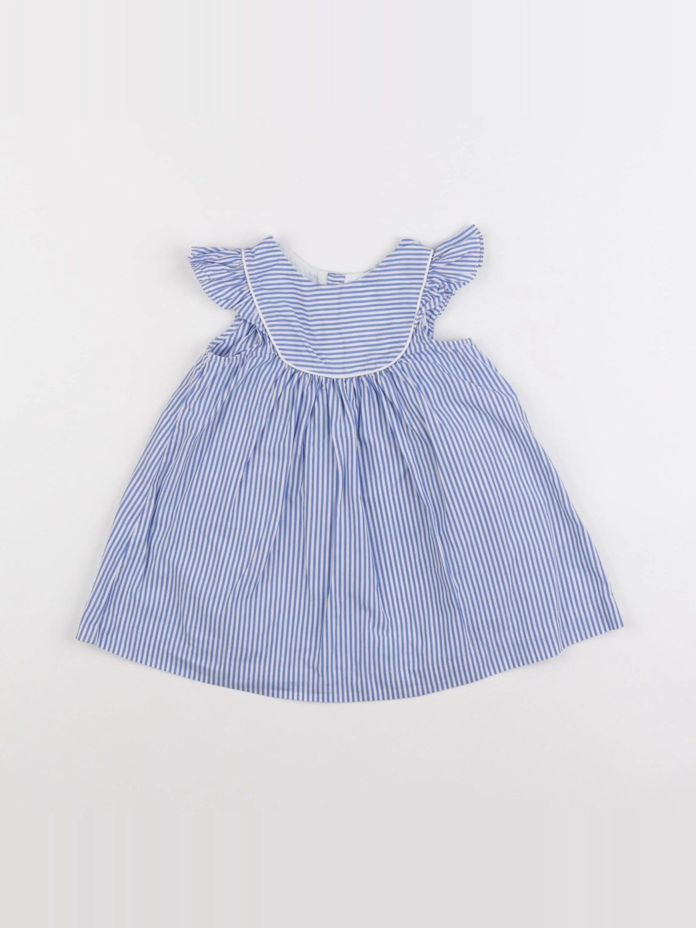 Jacadi - robe bleu - 12 mois