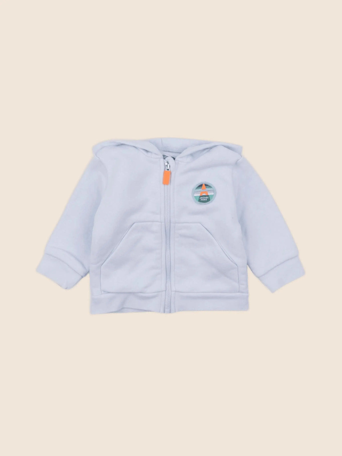 Jacadi - sweat bleu - 6 mois