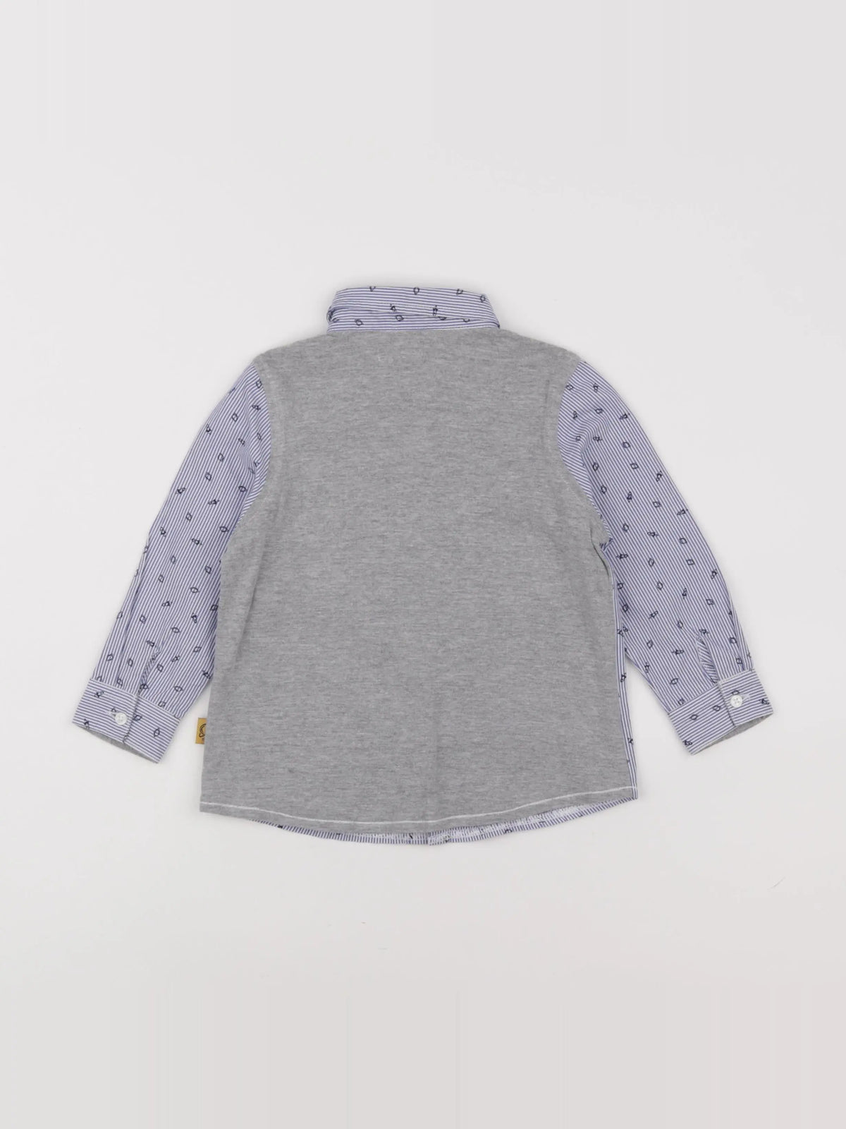 IKKS - chemise blanc, bleu - 18 mois