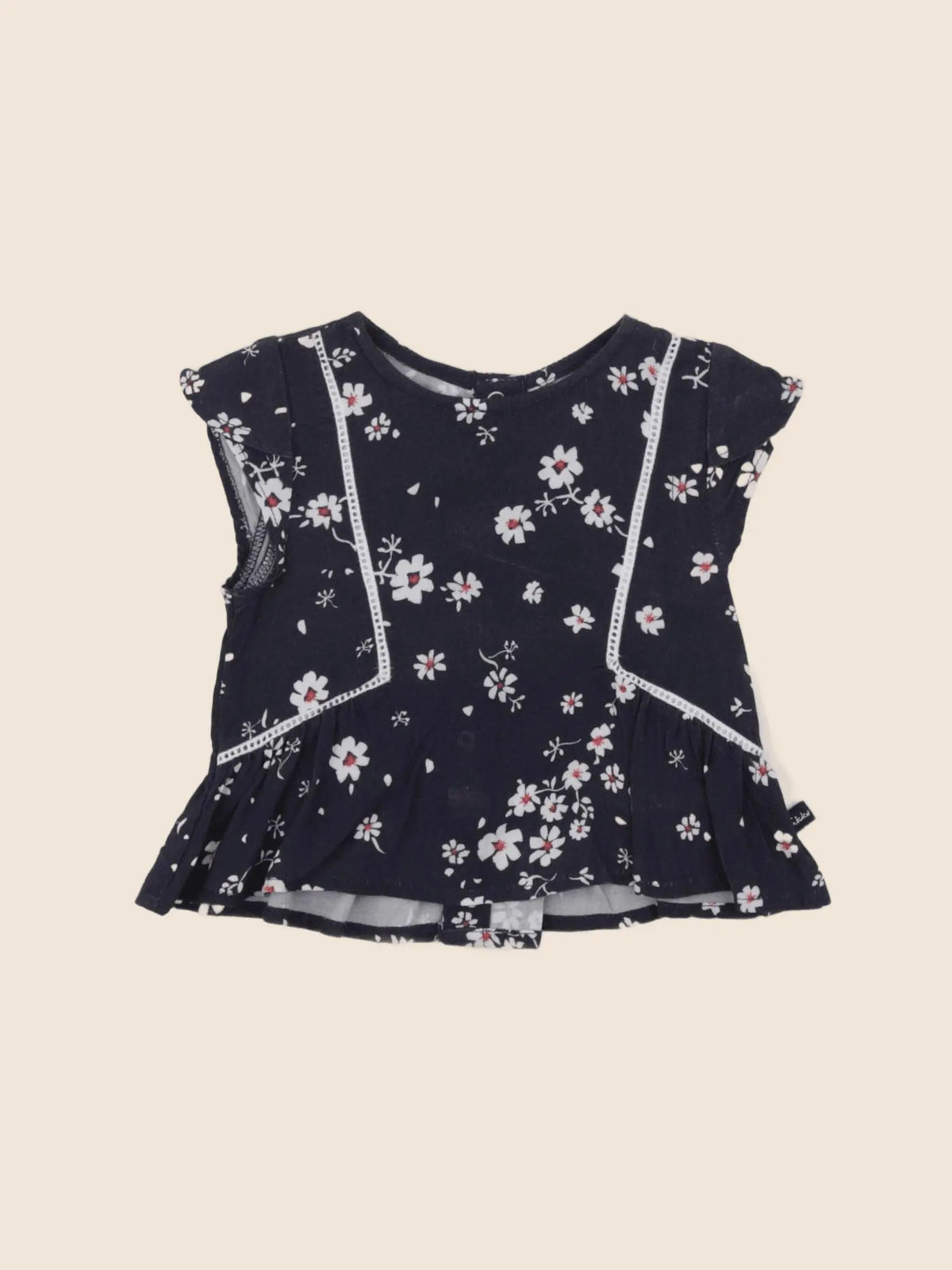 IKKS - robe bleu - 6 mois