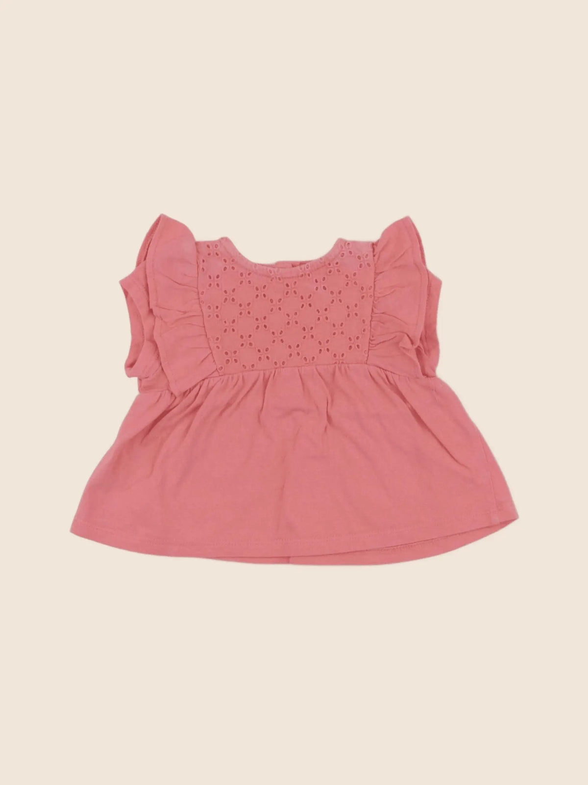 Vertbaudet - tee-shirt rose - 6 mois