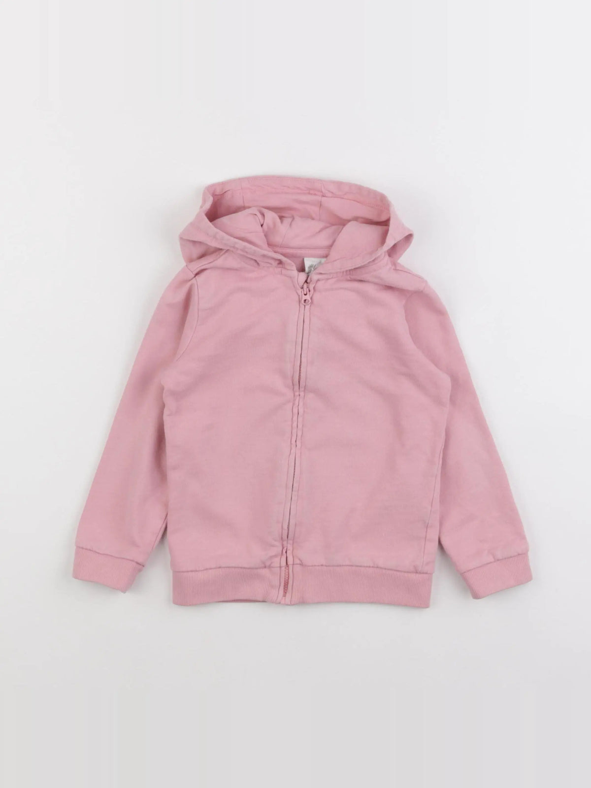 H&M - sweat rose - 18/24 mois