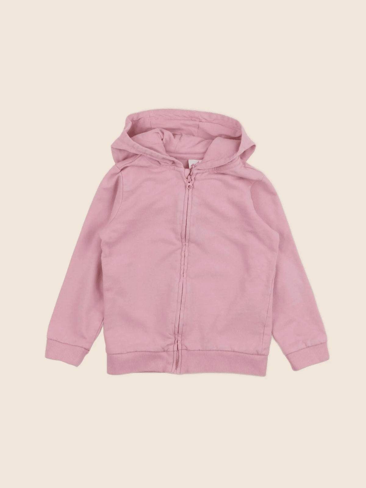 H&M - sweat rose - 18/24 mois