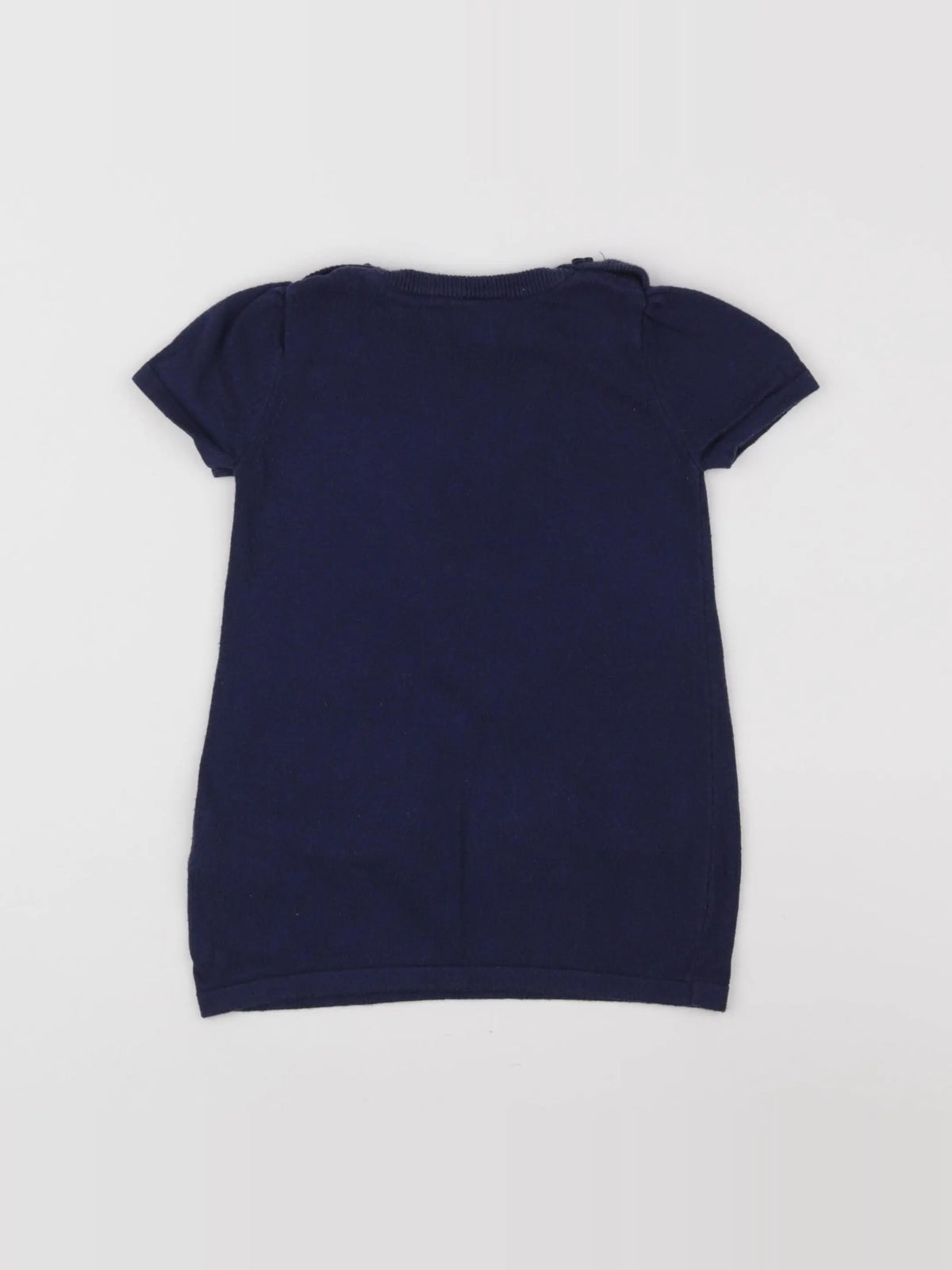 H&M - robe bleu - 12 mois