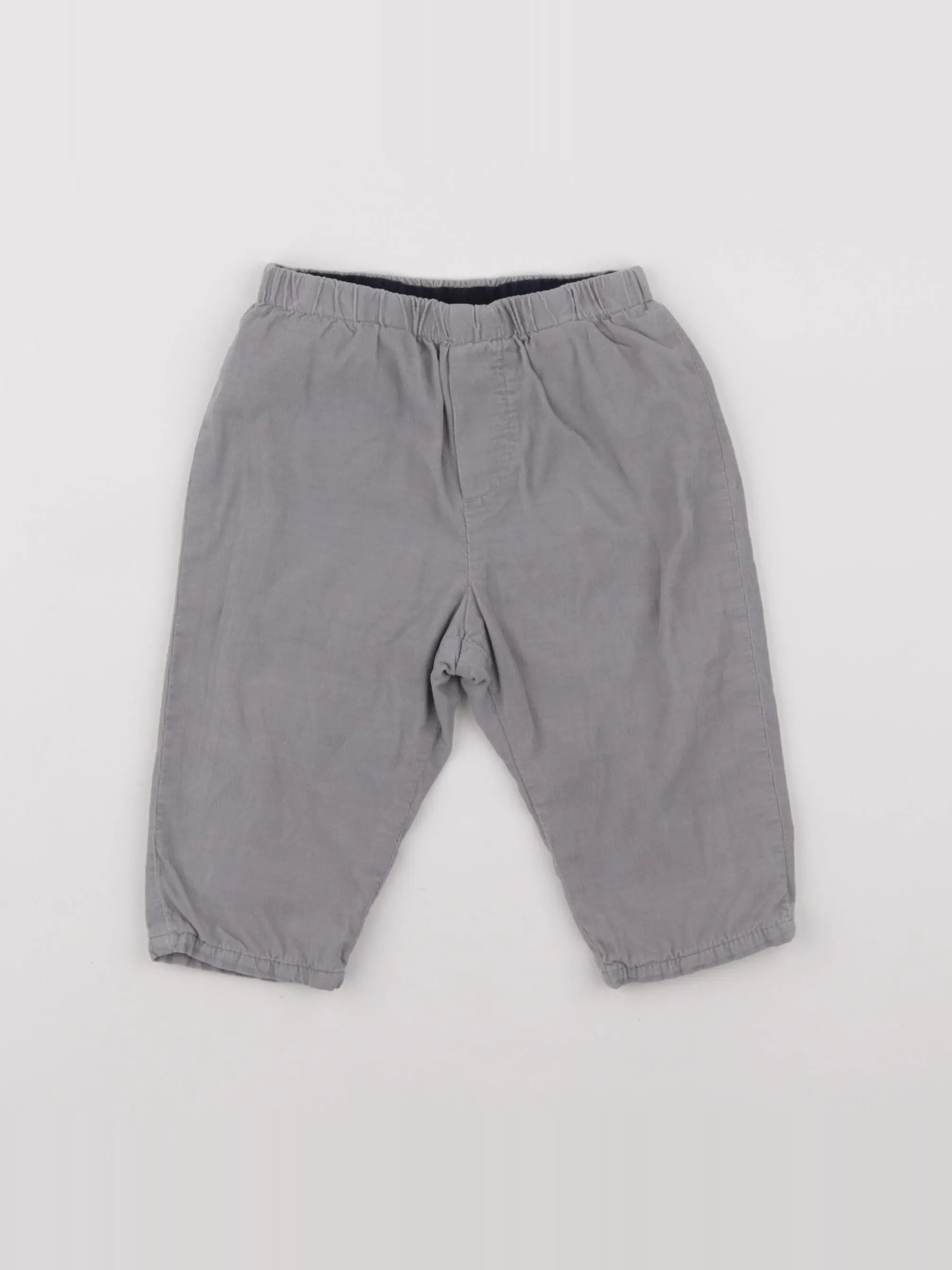 Jacadi - pantalon gris - 12 mois