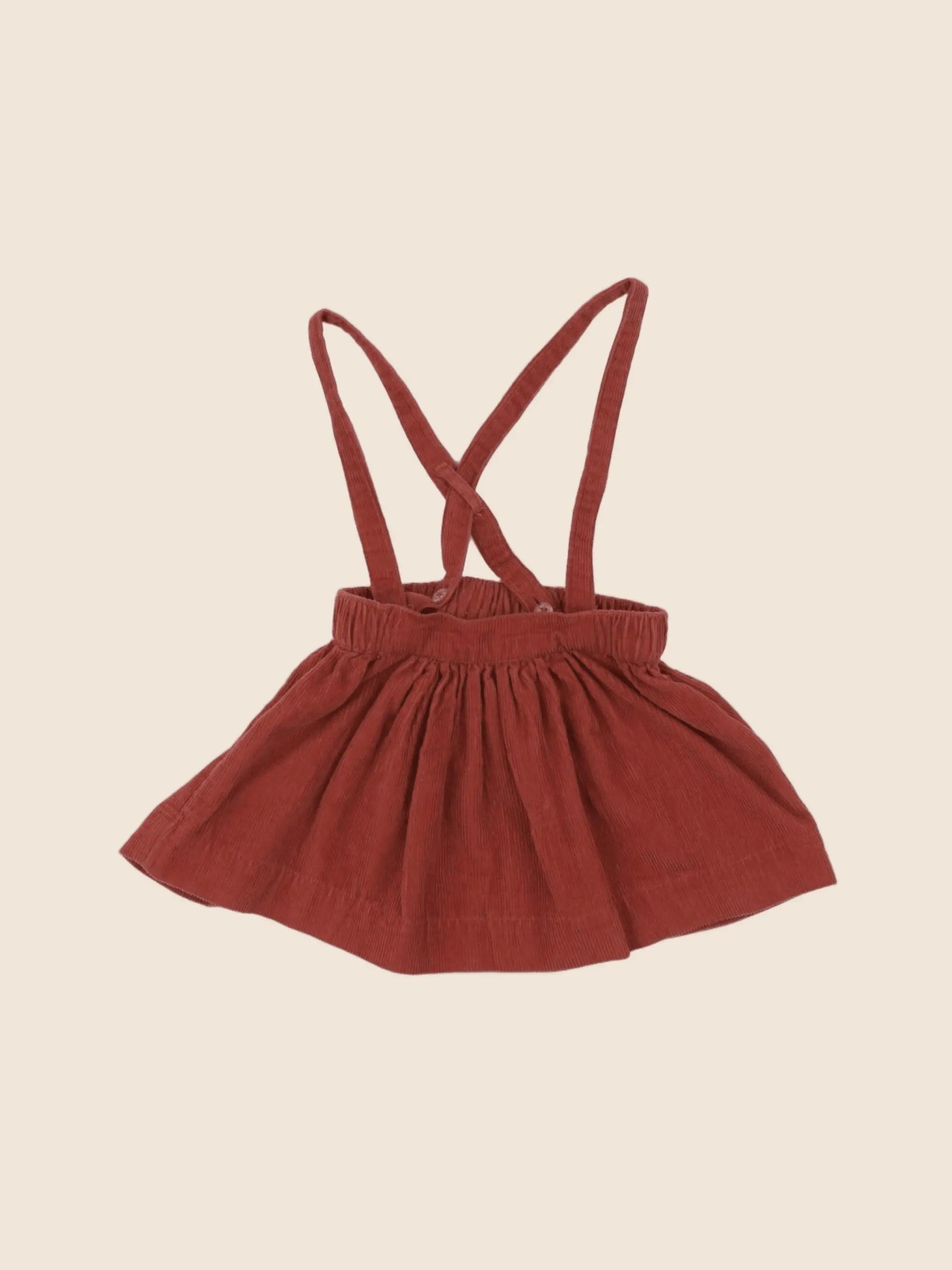 Vertbaudet - jupe marron - 6 mois