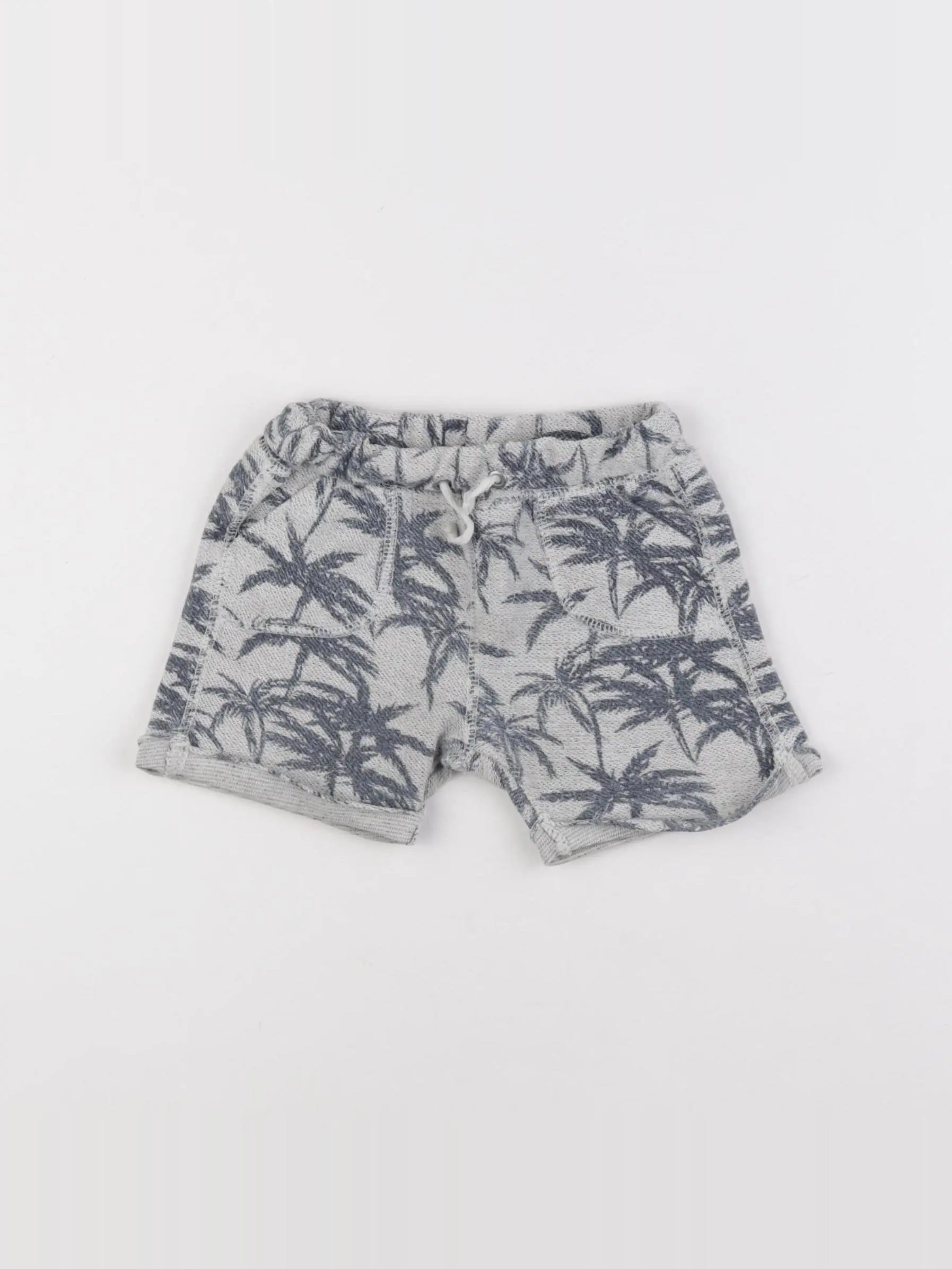 Tape à l'oeil - short gris, bleu - 12 mois