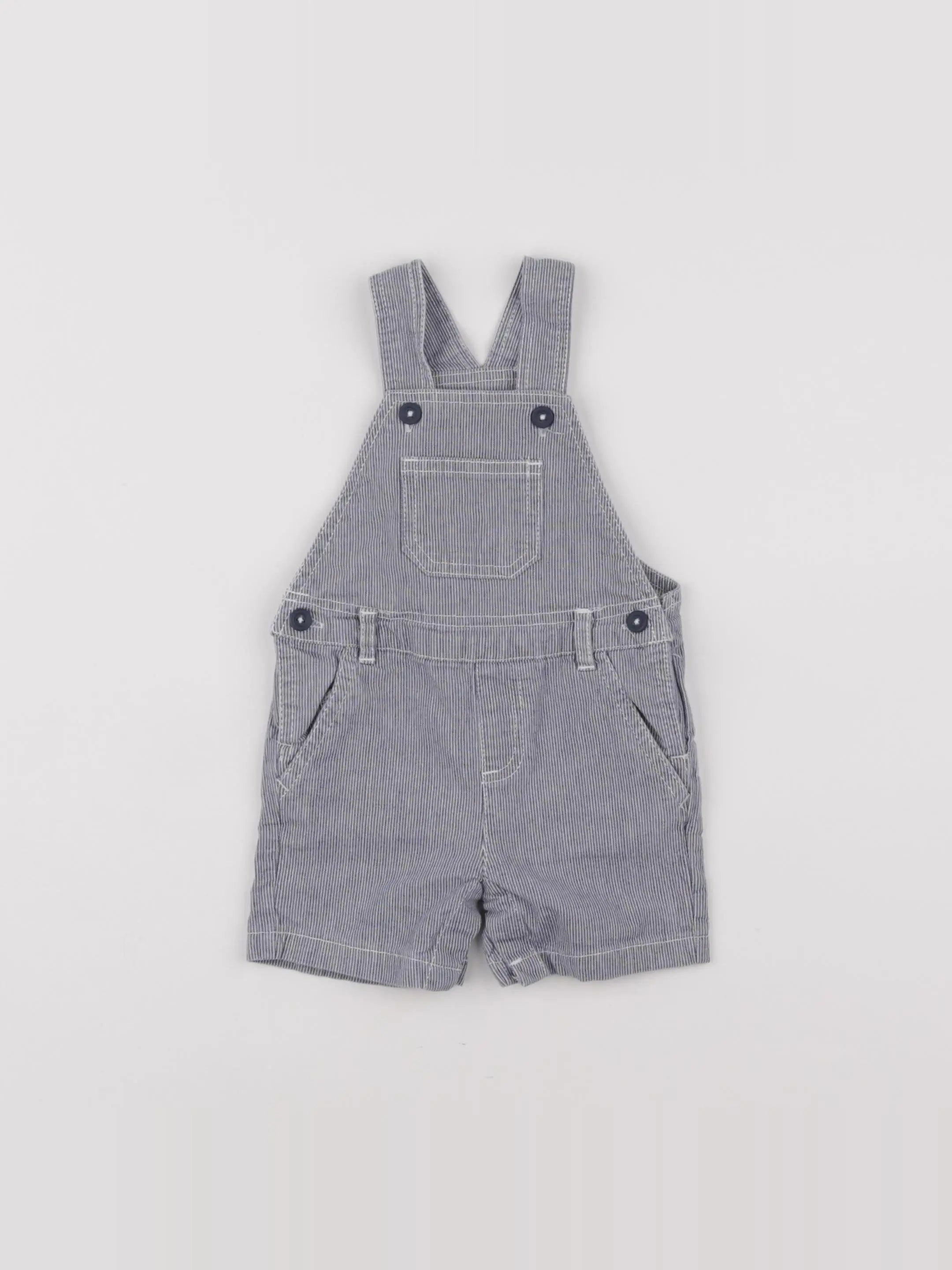 Boutchou - salopette bleu - 6 mois