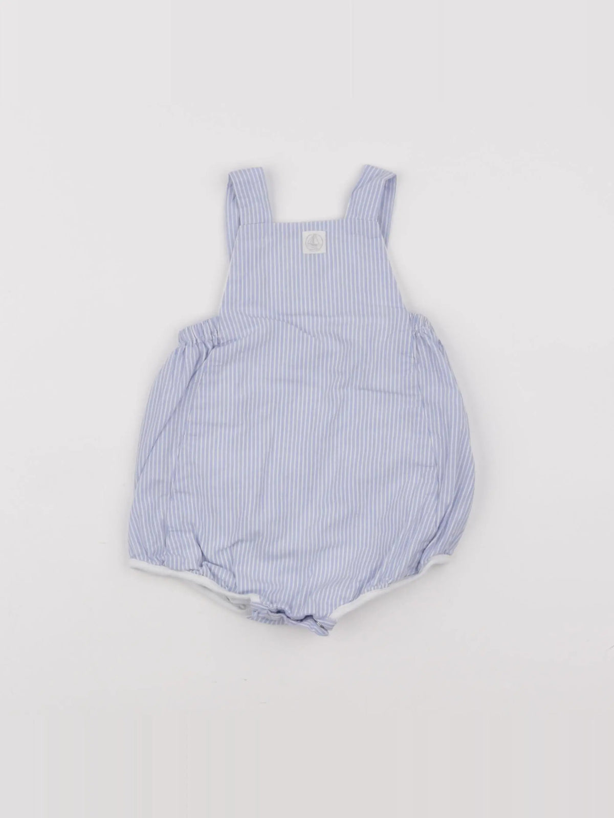 Petit Bateau - salopette bleu - 6 mois