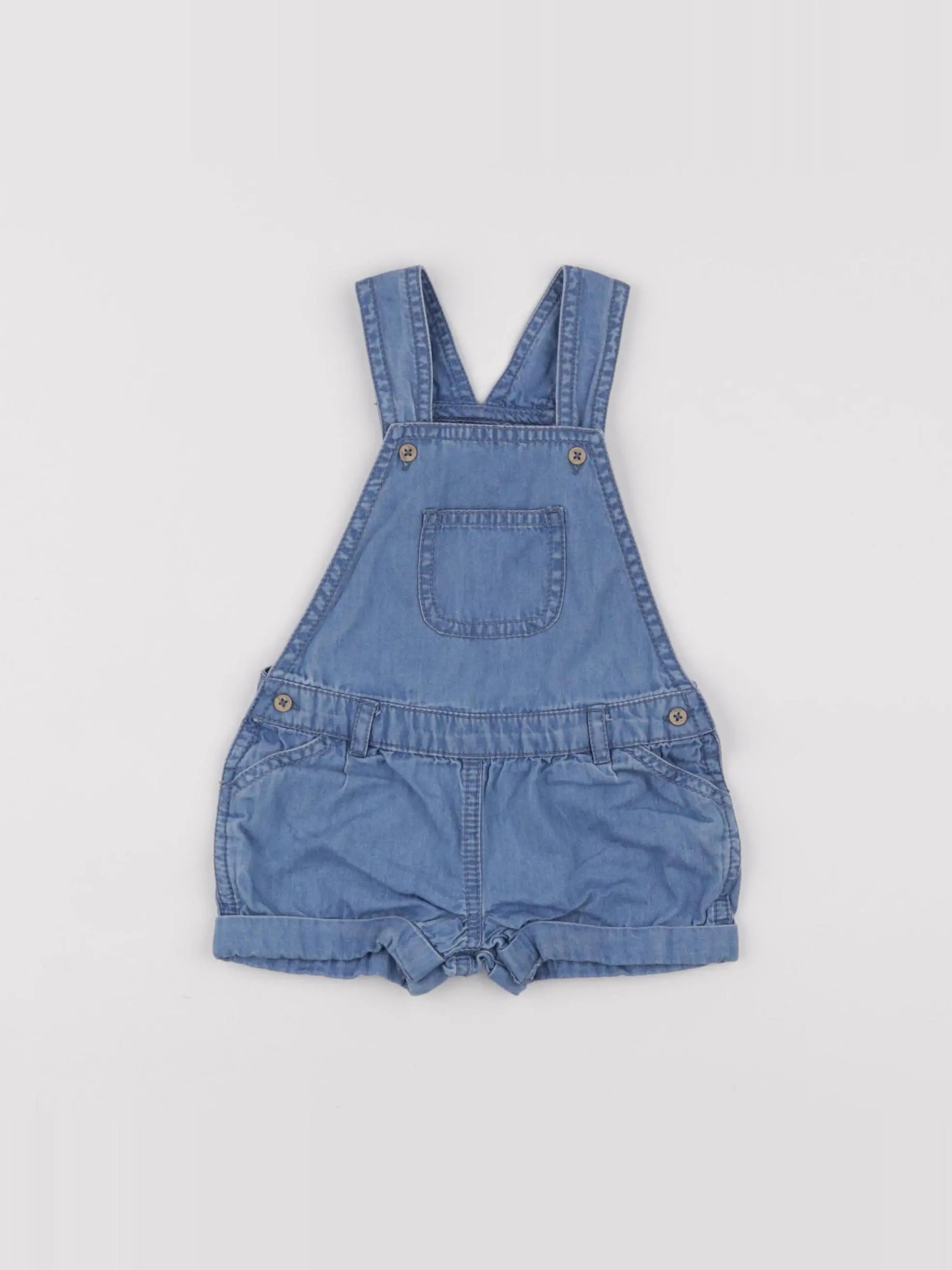 Boutchou - salopette bleu - 6 mois