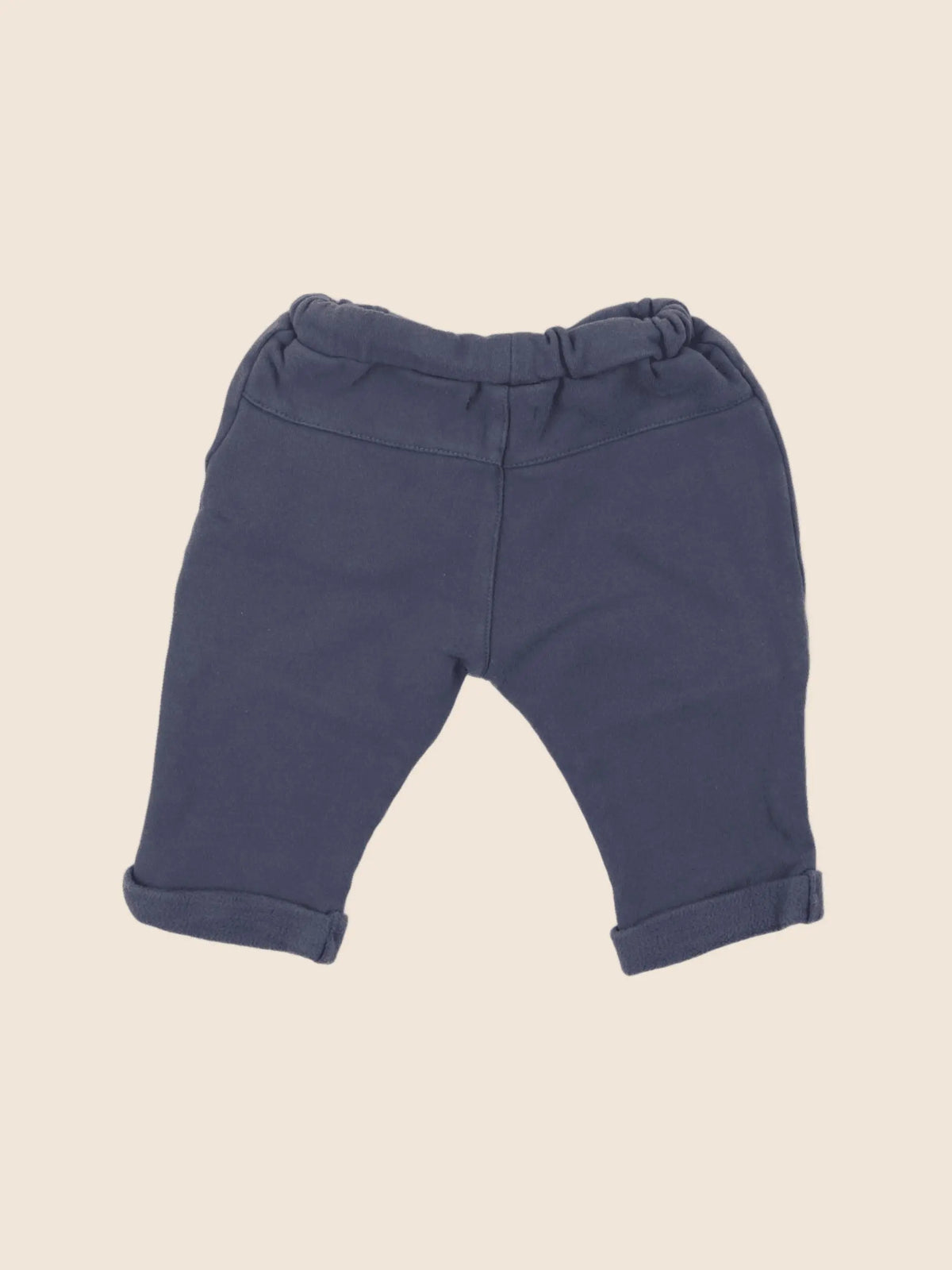 Vertbaudet - pantalon bleu - 12 mois