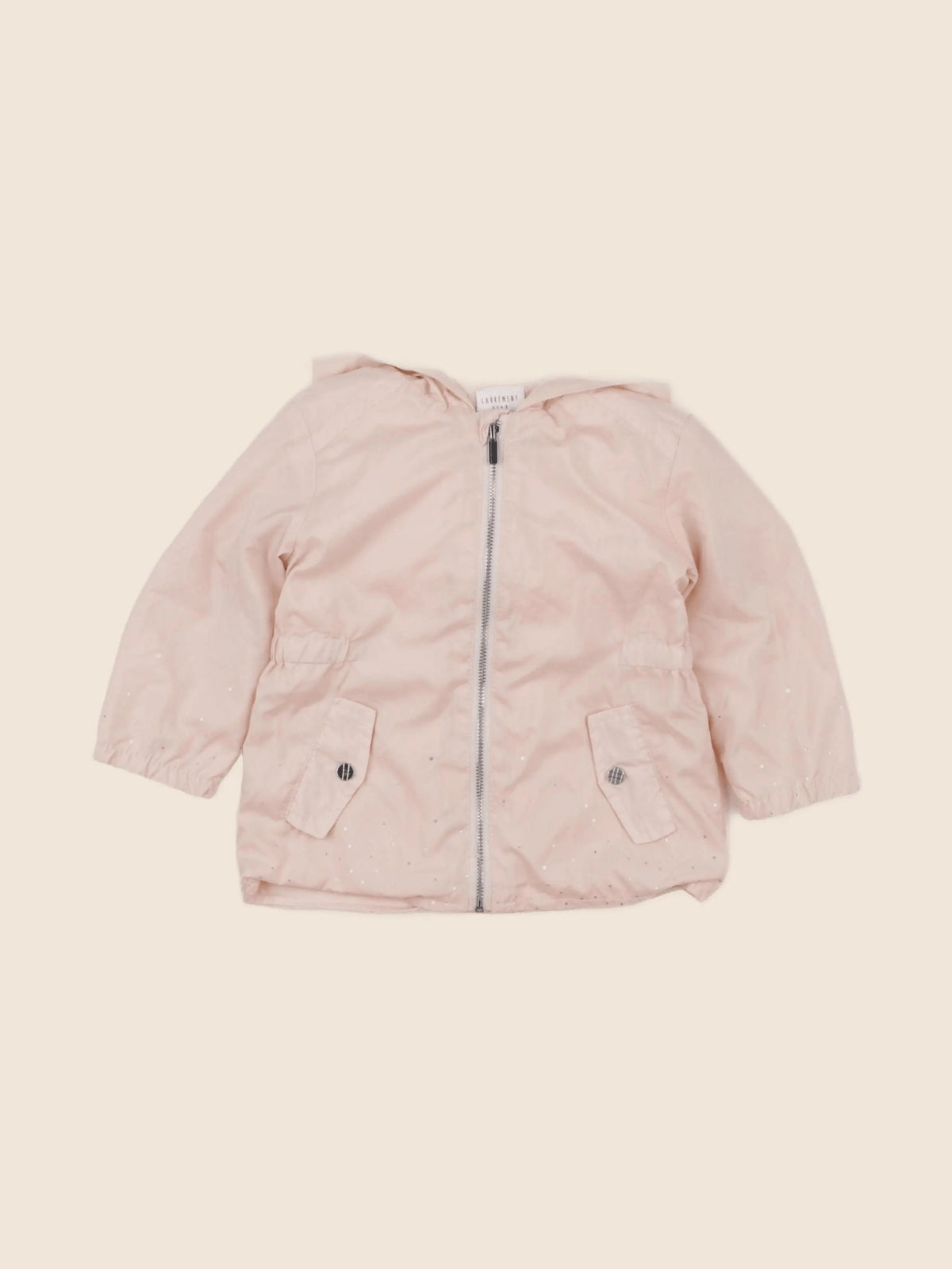 Carrément Beau - imperméable rose - 12 mois