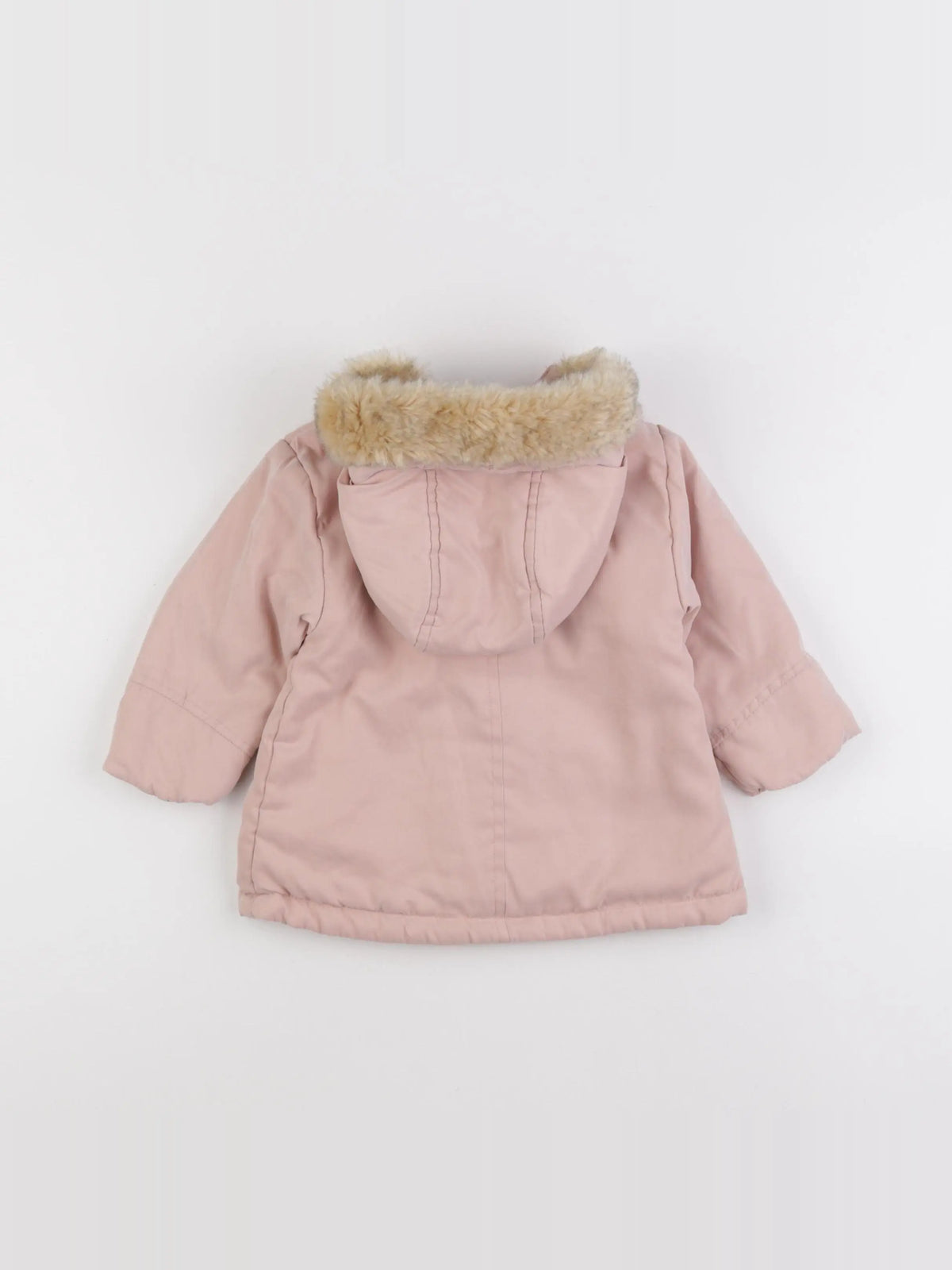 Vertbaudet - parka rose - 12 mois