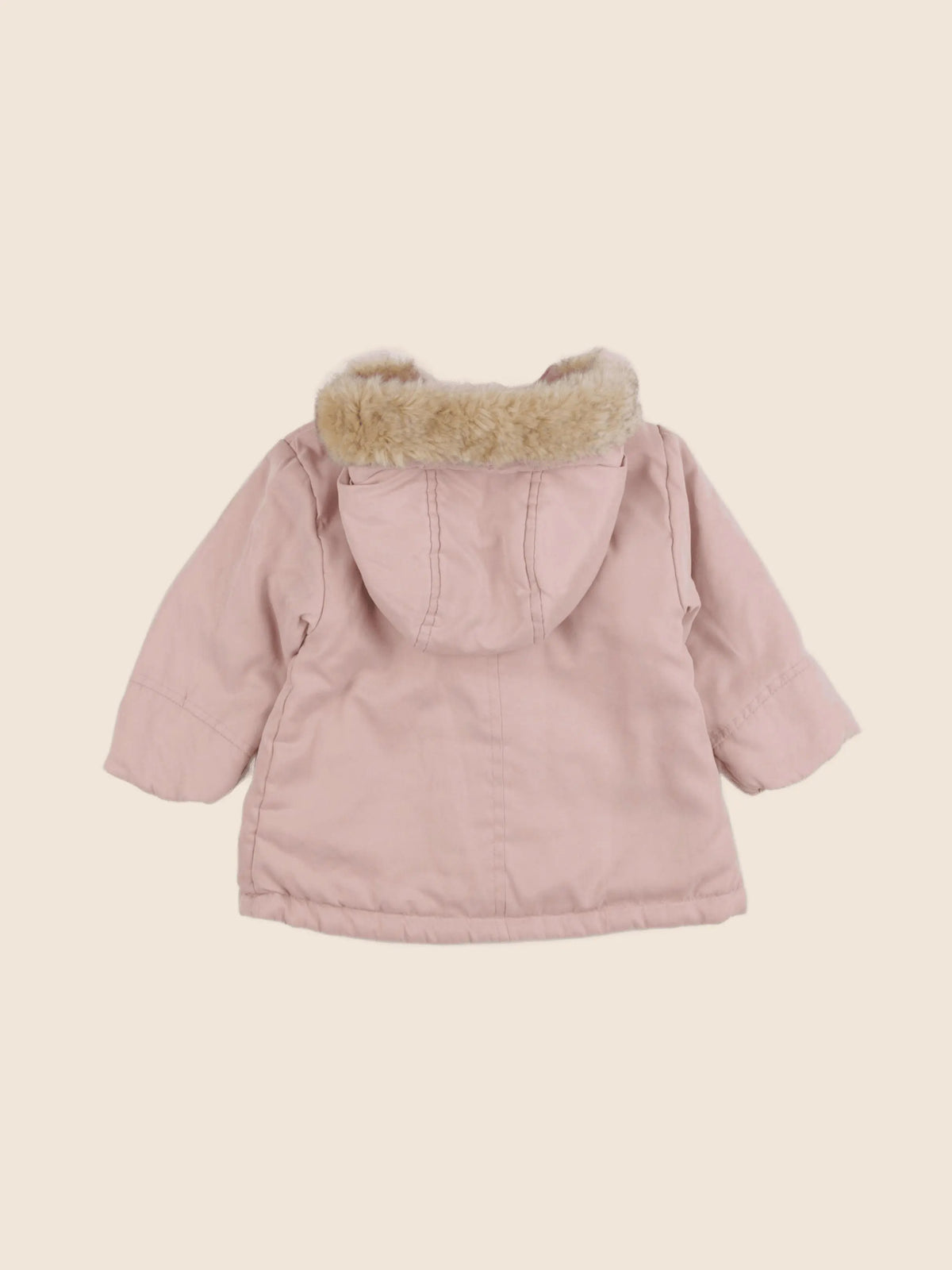 Vertbaudet - parka rose - 12 mois