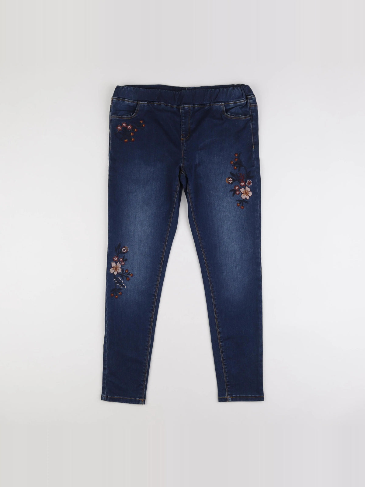 Vertbaudet - jegging bleu - 14 ans