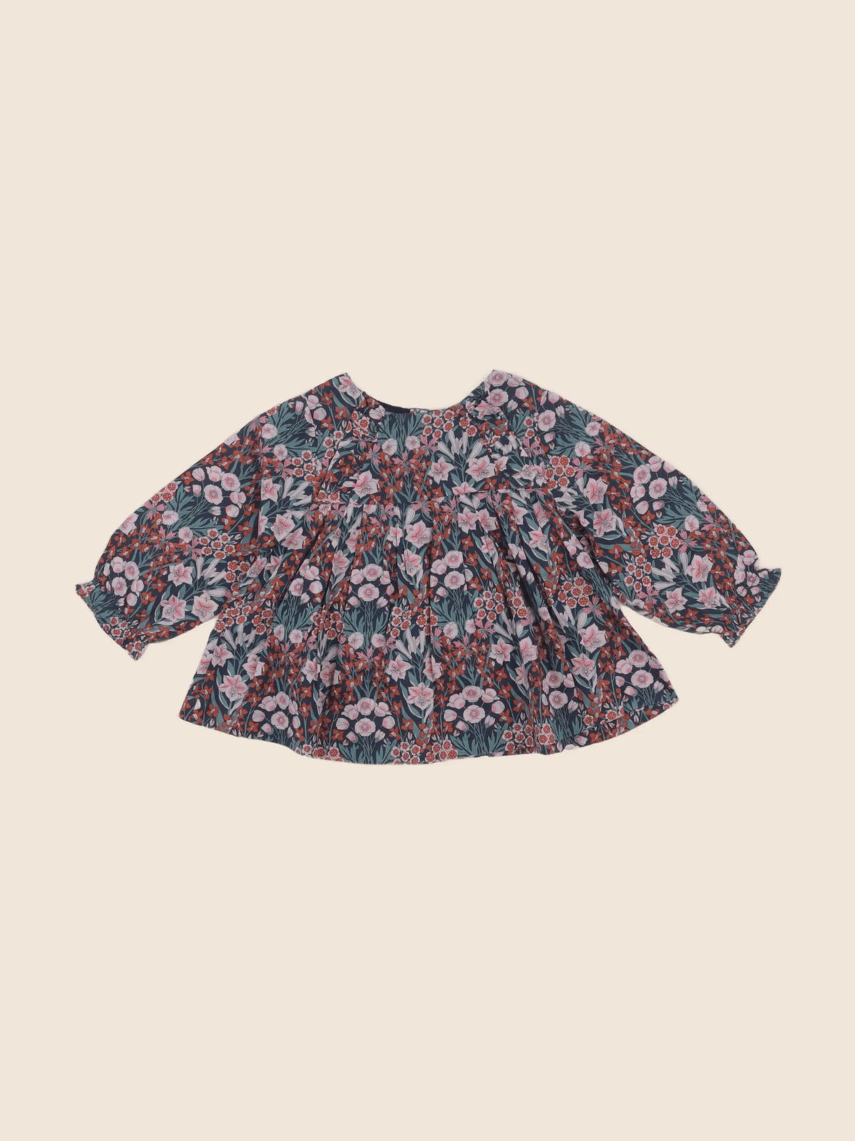 Jacadi - blouse liberty multicolore - 6 mois
