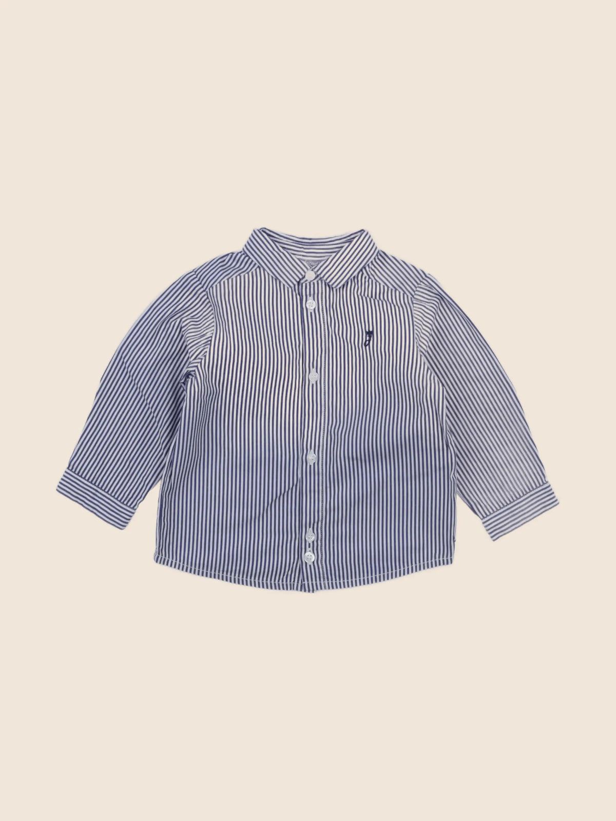 Jacadi - chemise bleu - 12 mois