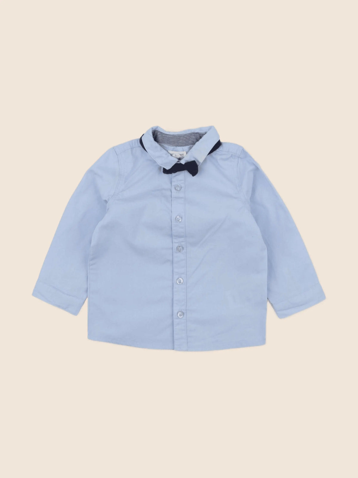 Vertbaudet - chemise bleu - 18 mois