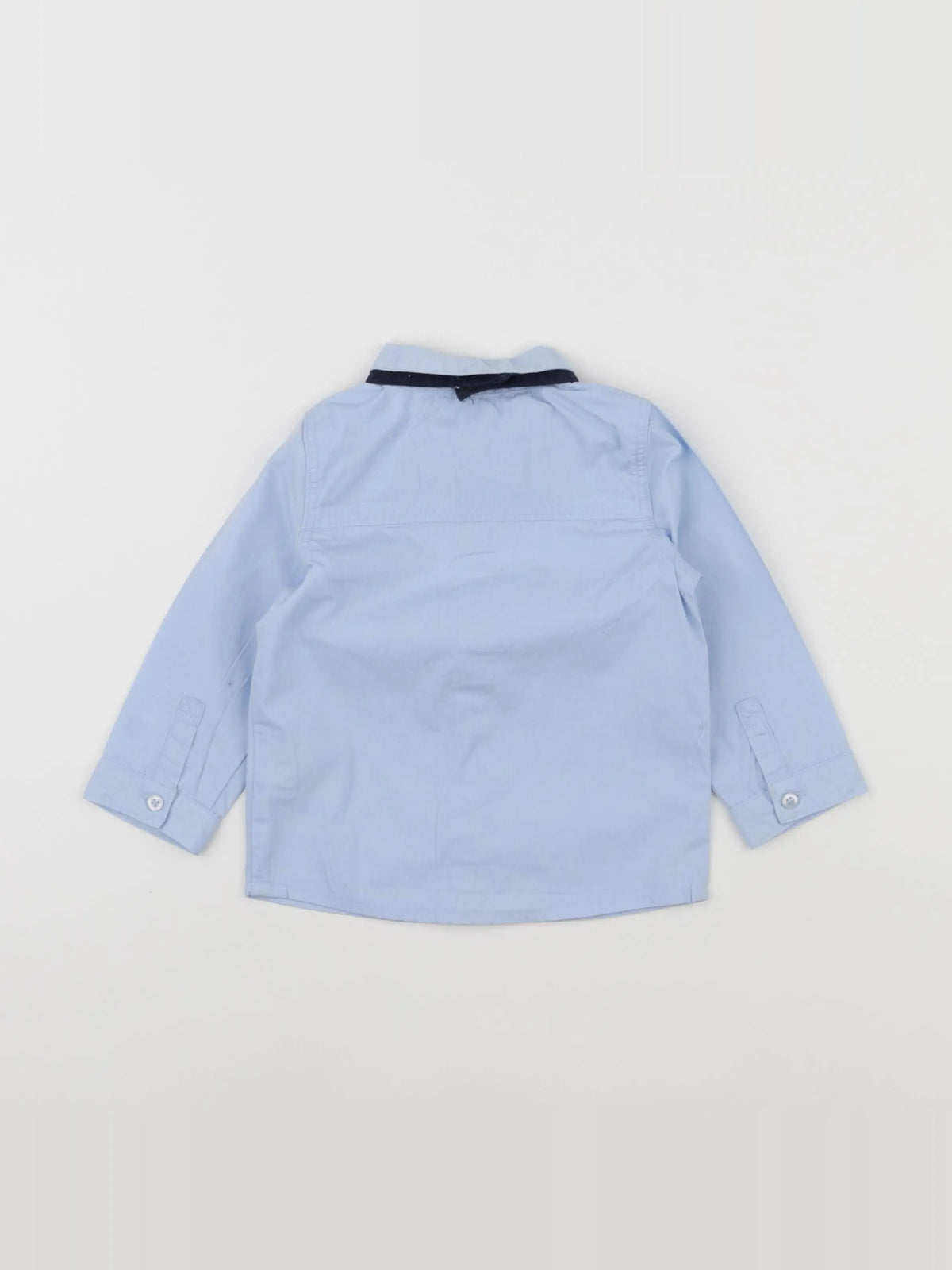 Vertbaudet - chemise bleu - 18 mois