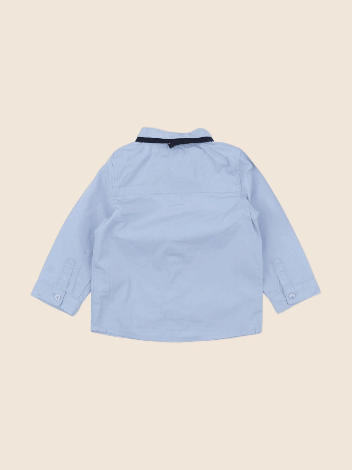 Vertbaudet - chemise bleu - 18 mois