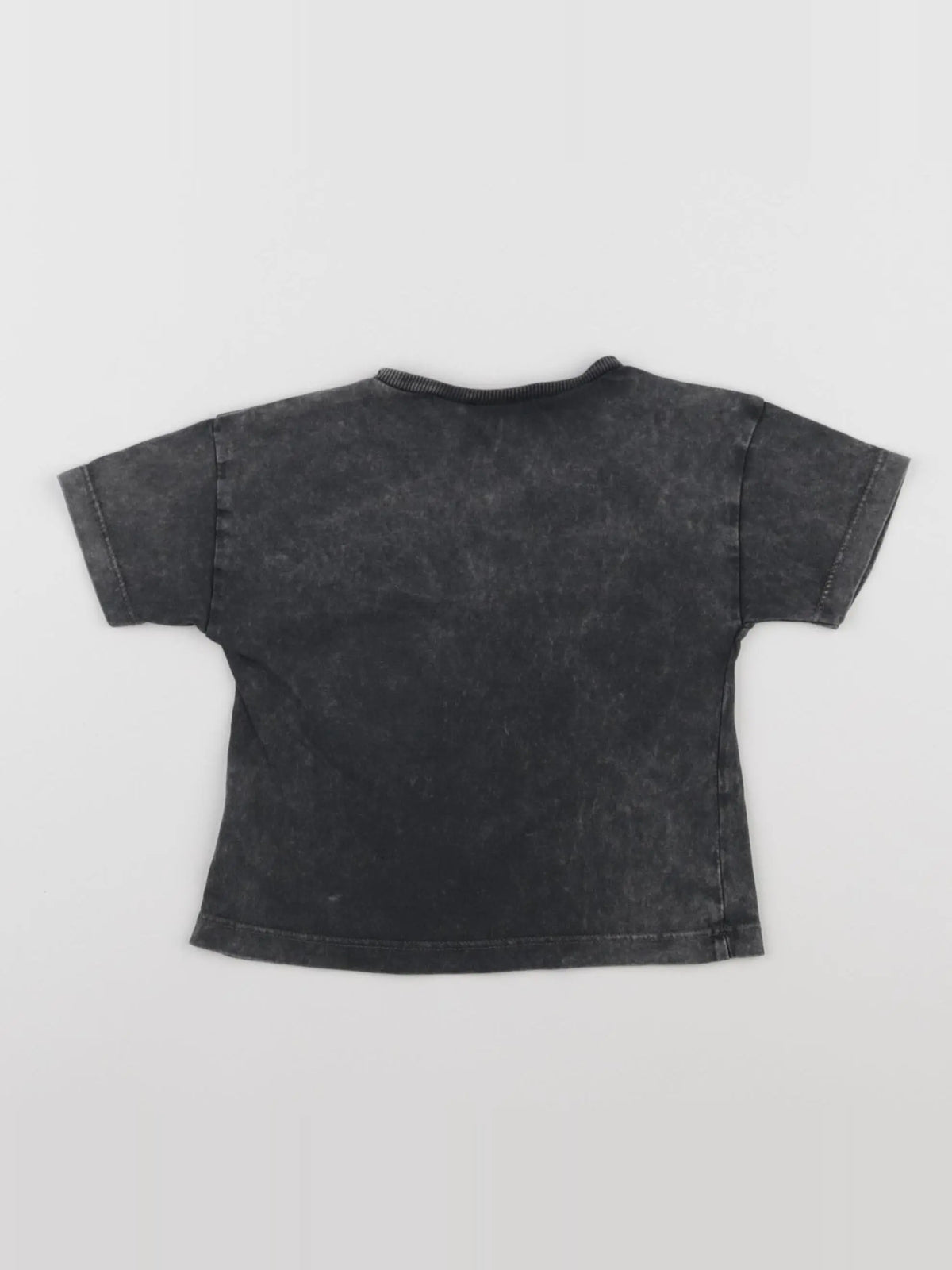 Zara - tee-shirt gris - 3/6 mois